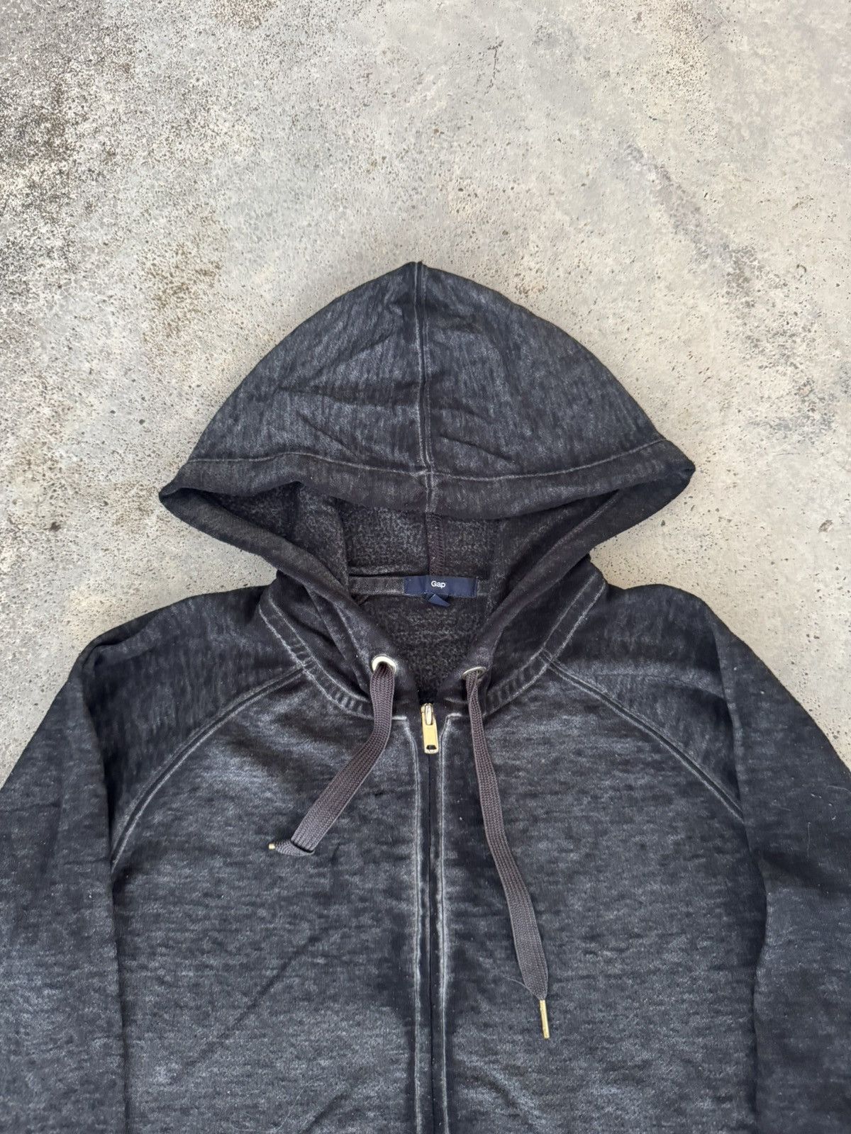 14th Addiction Archival Punk Faded Black Gothic Zip Up Hoodie Size US S / EU 44-46 / 1 - 2 Thumbnail