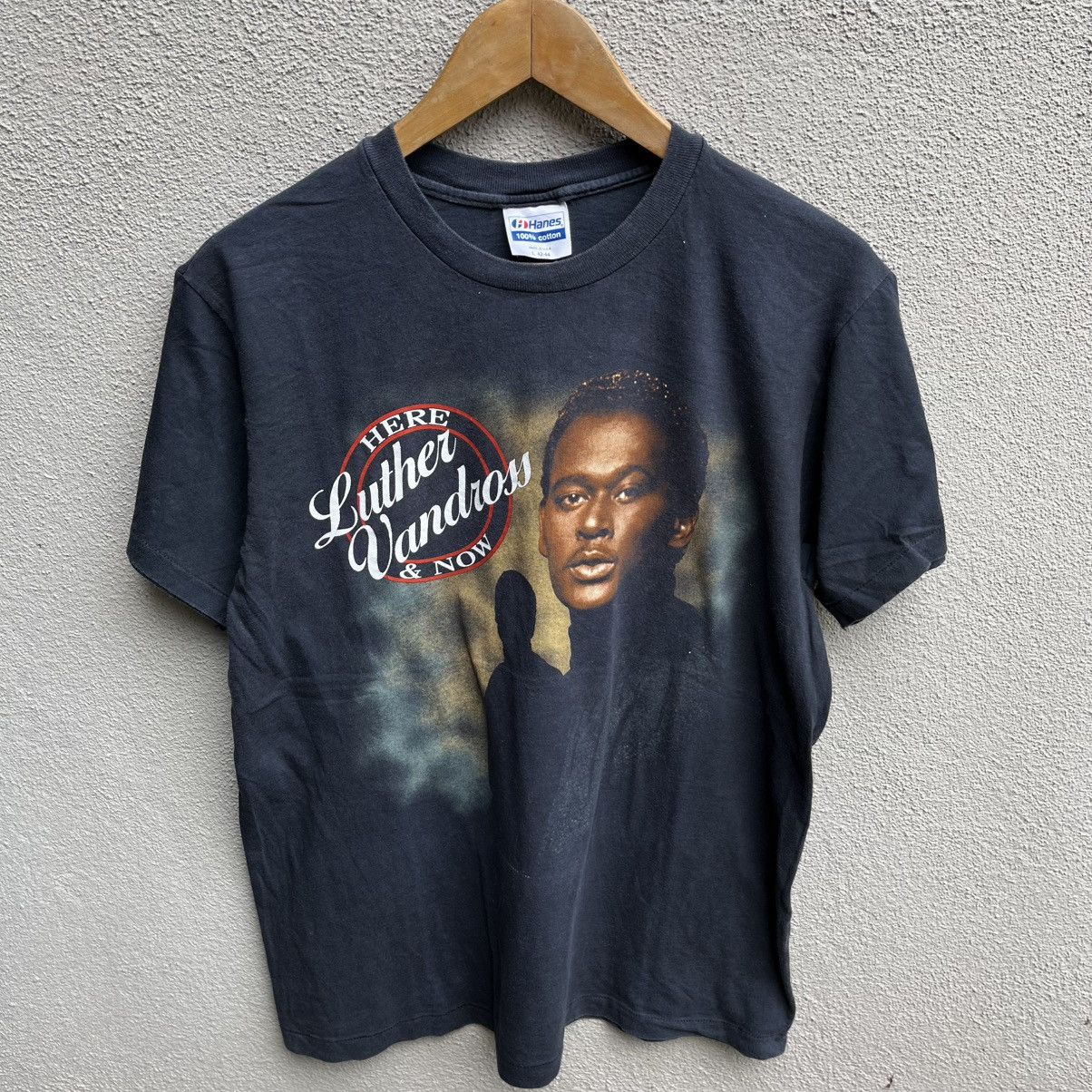 Band Tees Vintage 90s LUTHER VANDROSS tee soul r&b Size US L / EU 52-54 / 3 - 2 Thumbnail
