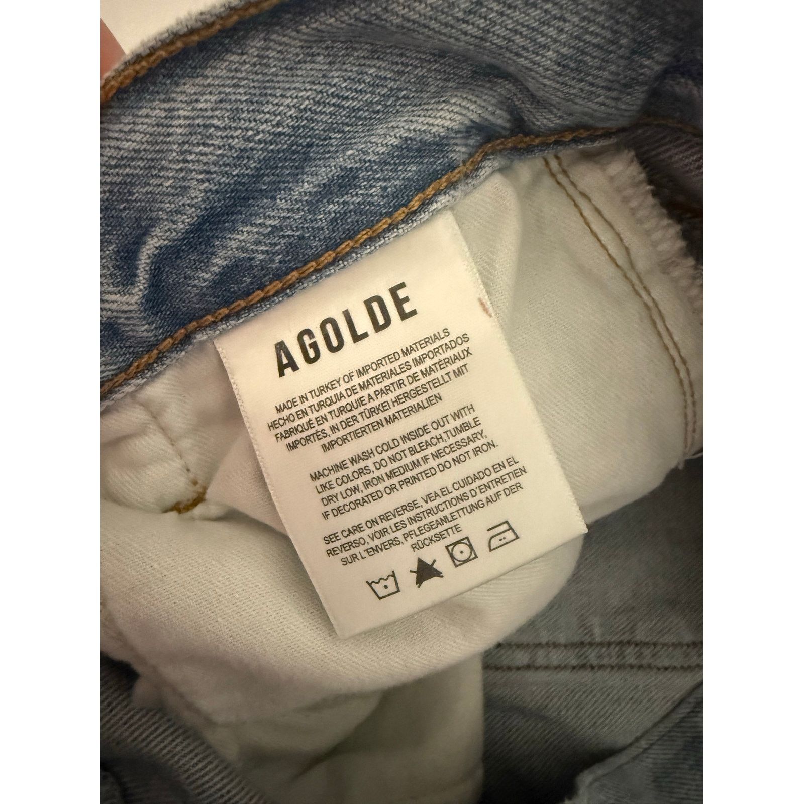 Agolde $325 Agolde Minka Denim Cargo Jeans - 24 Waist - 29” inseam Size 24" / US 00 / IT 34 - 12 Thumbnail