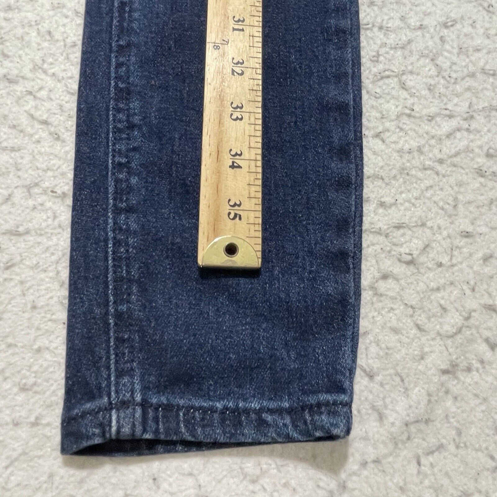 Nordstrom BP High-Rise Skinny Dark Wash Ankle Jeans Exposed Button Size 26" / US 2 / IT 38 - 7 Thumbnail