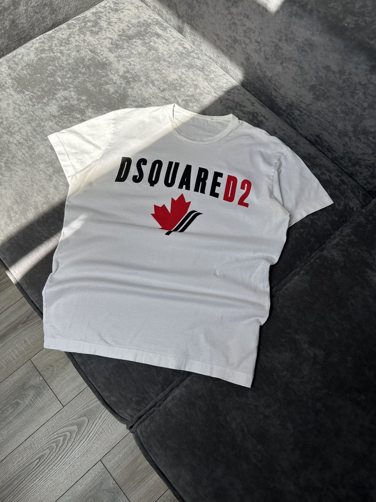 Dsquared2 Dsquared2 Big Logo Tee White Size US M / EU 48-50 / 2 - 1 Thumbnail