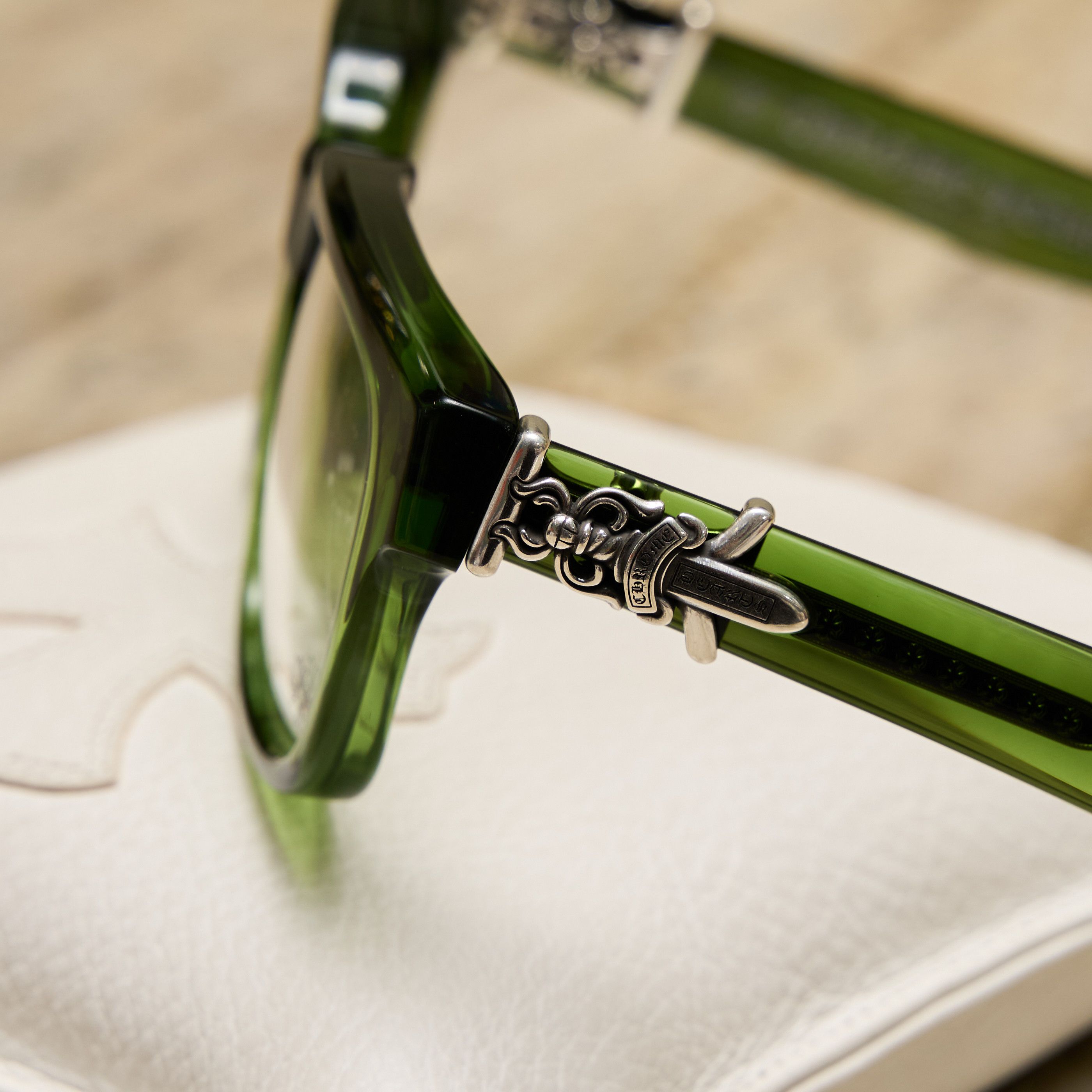 Chrome Hearts CHROME HEARTS VAGILLIONAIRE II DOLV DARK OLIVE Size ONE SIZE - 4 Thumbnail
