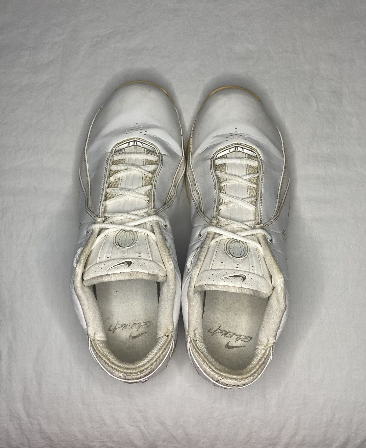 Nike Nike Uptempo Encapsulated 2009 White Vintage Mens 13 Size US 13 / EU 46 - 6 Thumbnail
