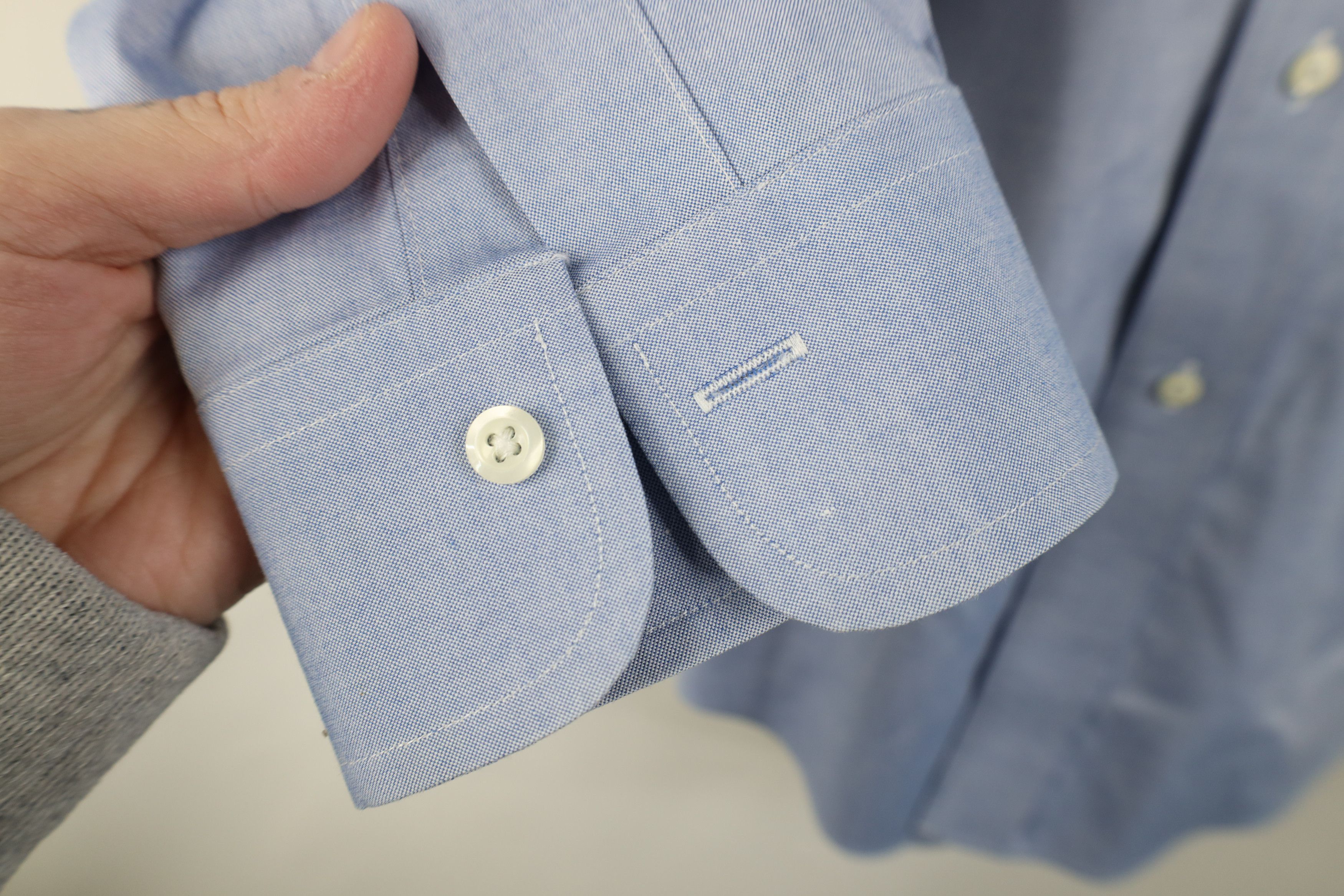 Brooks Brothers Vintage 90s Brooks Brothers Button Down Shirt OCBD Blue Size US M / EU 48-50 / 2 - 4 Thumbnail