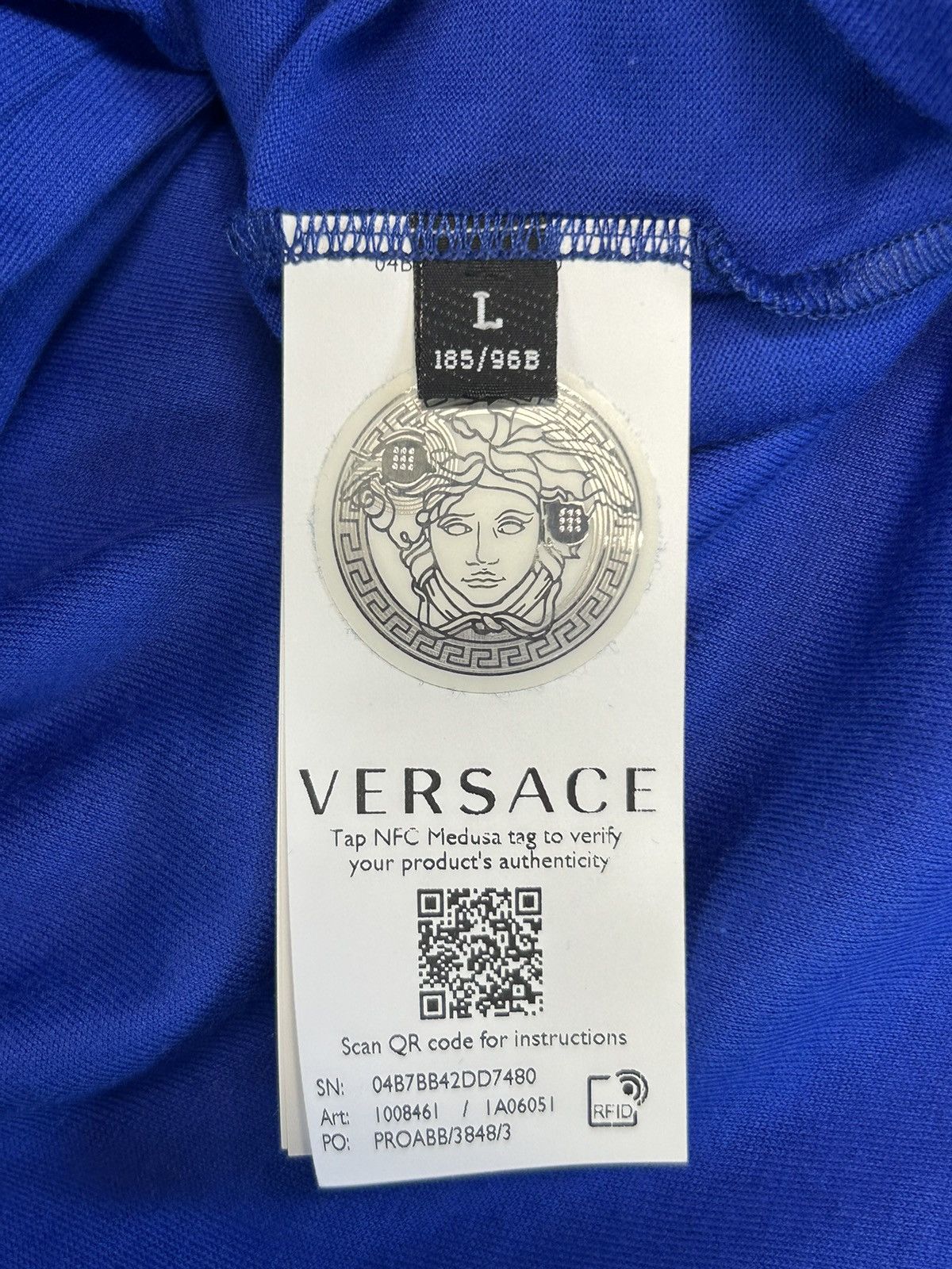 Versace Versace Logo T-Shirt Size US L / EU 52-54 / 3 - 5 Thumbnail