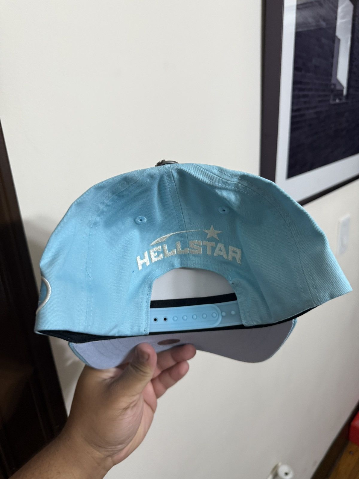 HELLSTAR HELLSTAR SNAPBACK HAT Baby Blue Brand New Size ONE SIZE - 4 Thumbnail