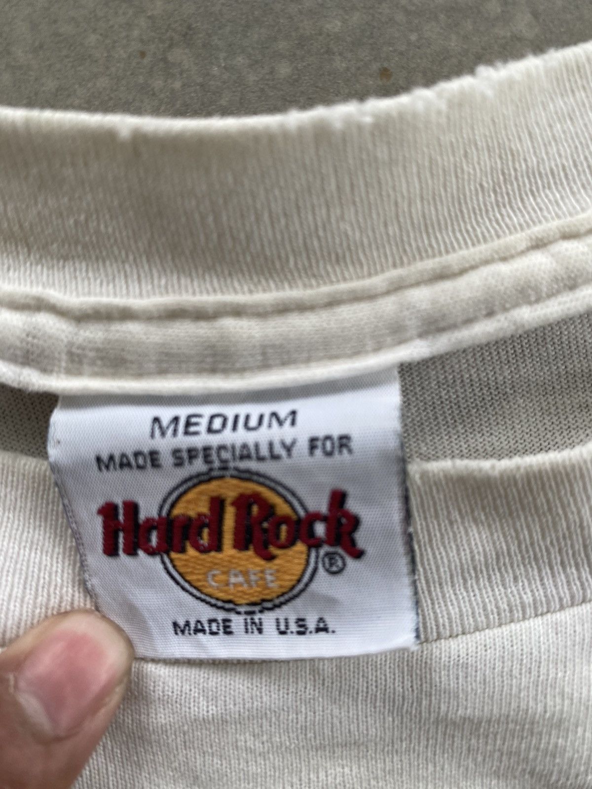 Hard Rock Cafe × Vintage VINTAGE HARD ROCK CAFE BOSTON TEE Size US M / EU 48-50 / 2 - 3 Thumbnail