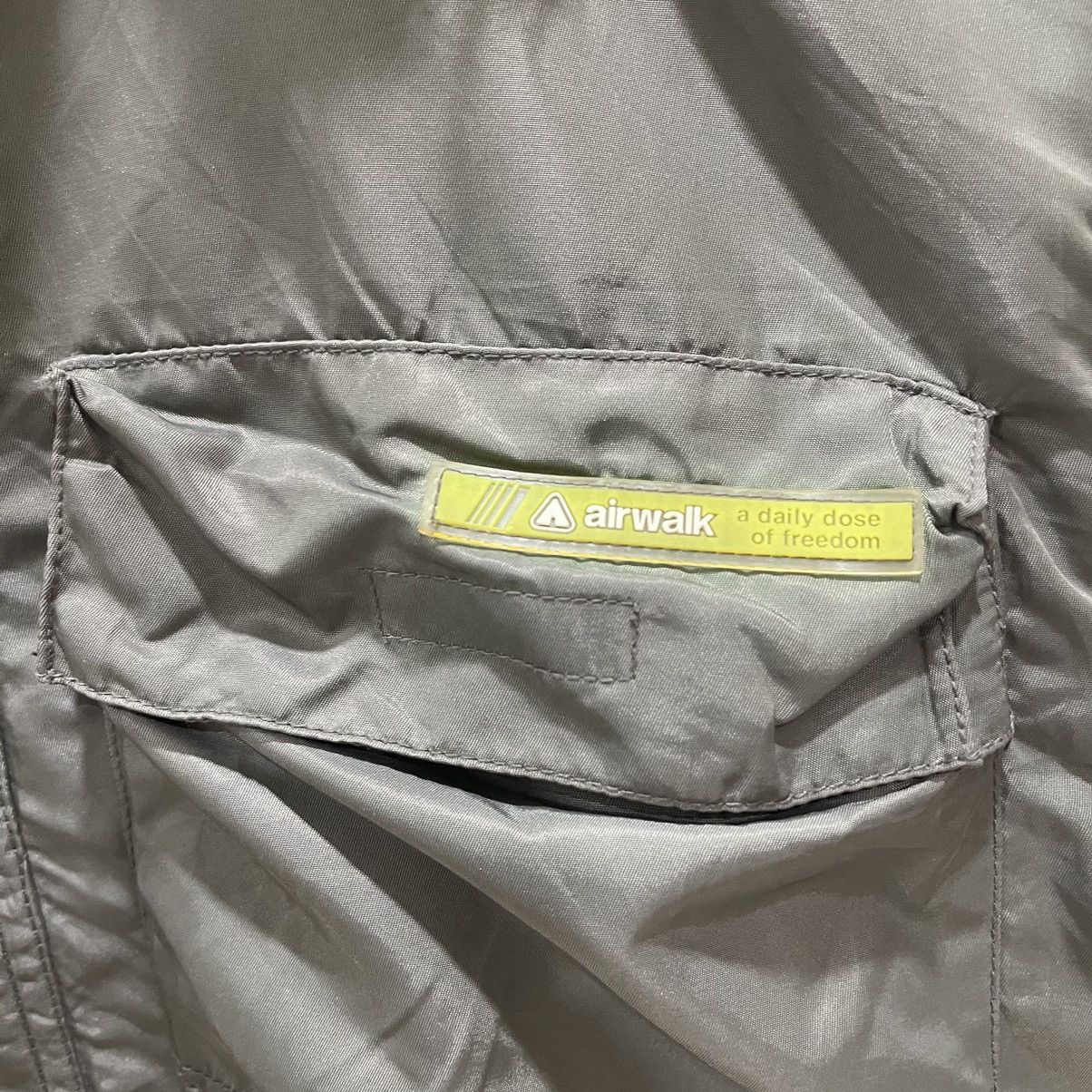 Airwalk Vintage Airwalk Military Hoodie Bomber Jacket Size US M / EU 48-50 / 2 - 19 Thumbnail