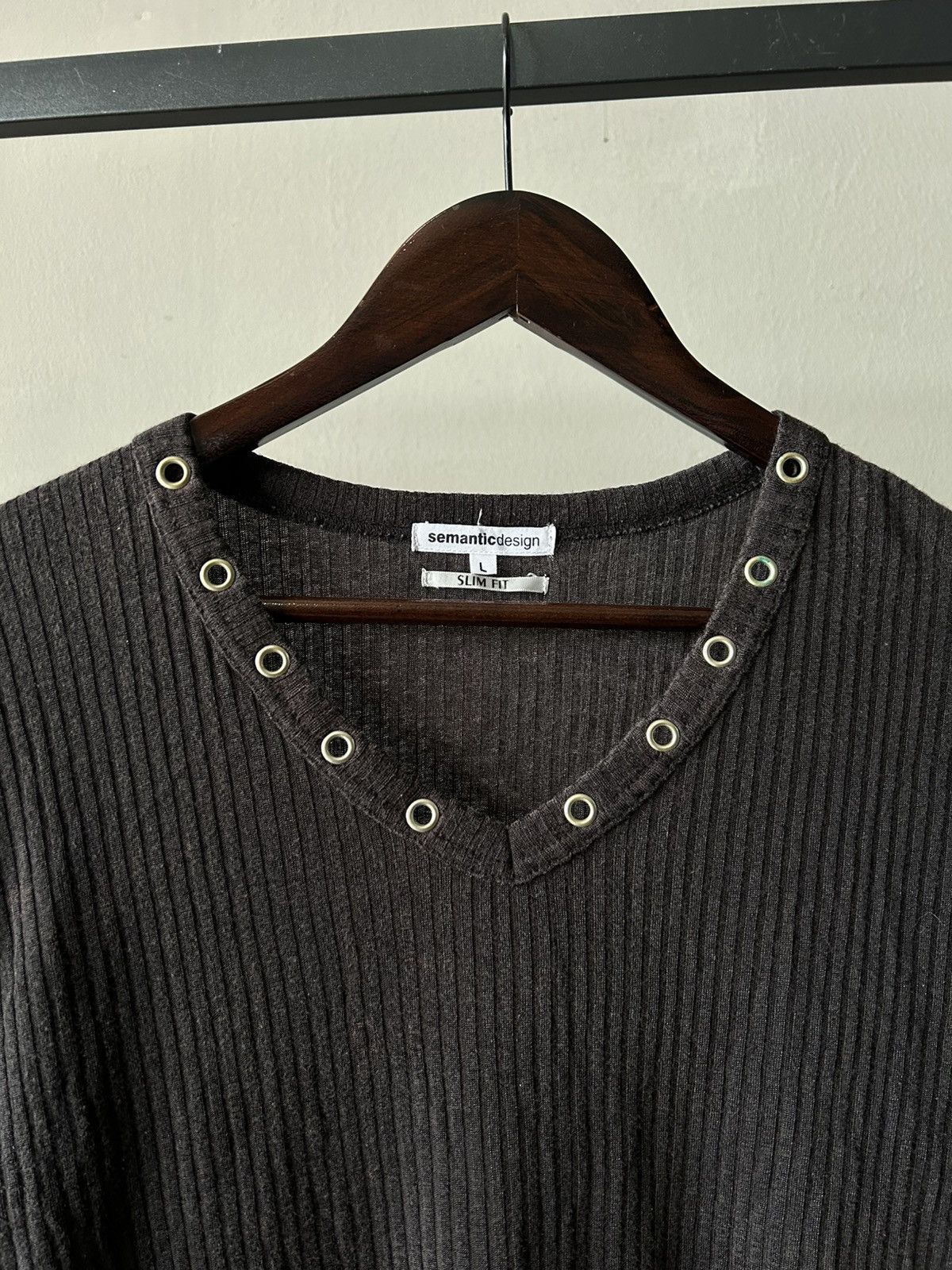 semanticdesign Semanticdesign Punk Collar Long Sleeve Size US L / EU 52-54 / 3 - 3 Thumbnail