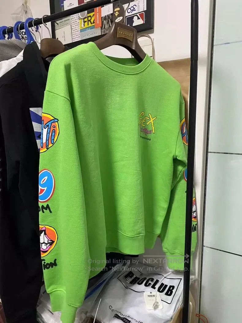 Chrome Hearts Chrome Hearts Sex Series Green Sweatshirt. Size US L / EU 52-54 / 3 - 2 Thumbnail