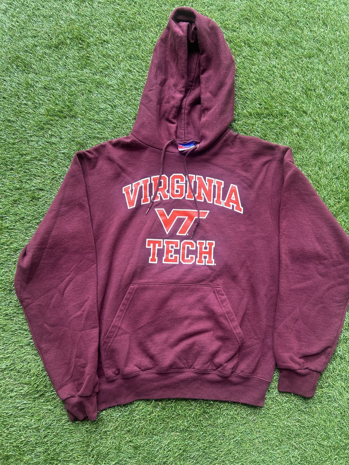 Champion Vintage Champion Virginia Tech Hoodie Size US S / EU 44-46 / 1 - 1 Thumbnail
