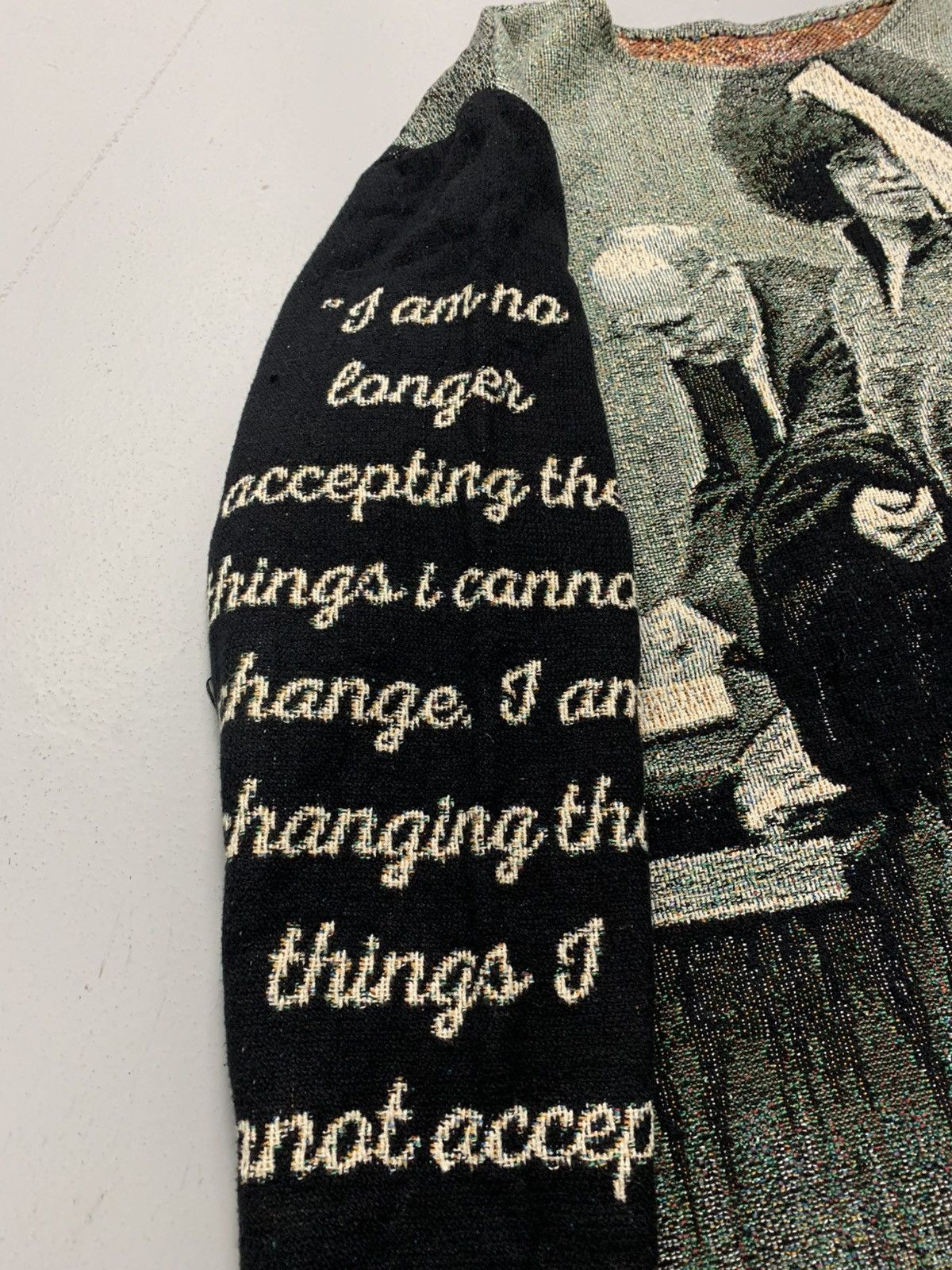 Handmade Handmade Angela Davis Tapestry Sweatshirt Sz M Size M / US 6-8 / IT 42-44 - 4 Thumbnail