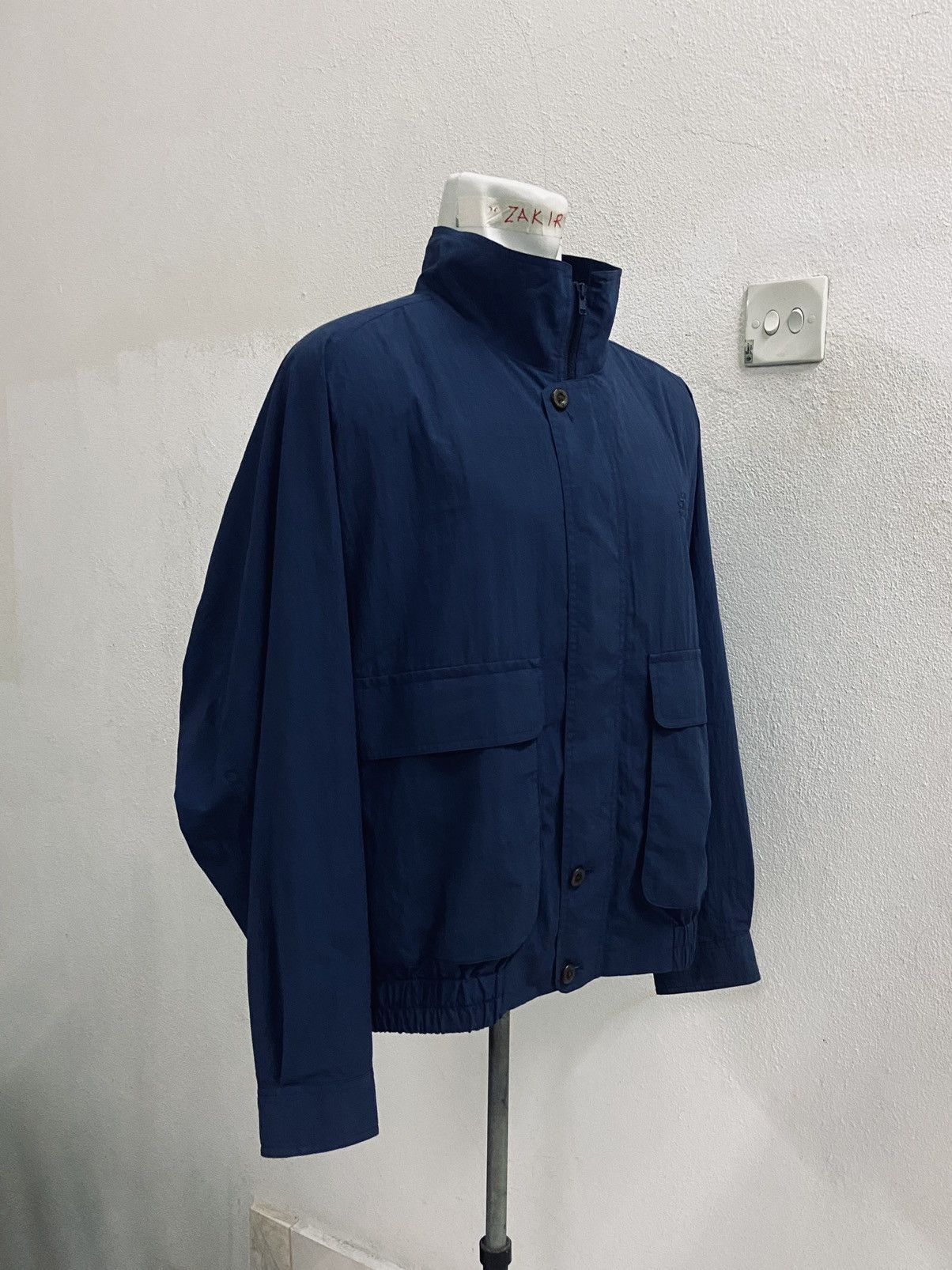 Burberry × Vintage VINTAGE BURBERRY LIGHT JACKET Size US XL / EU 56 / 4 - 2 Thumbnail