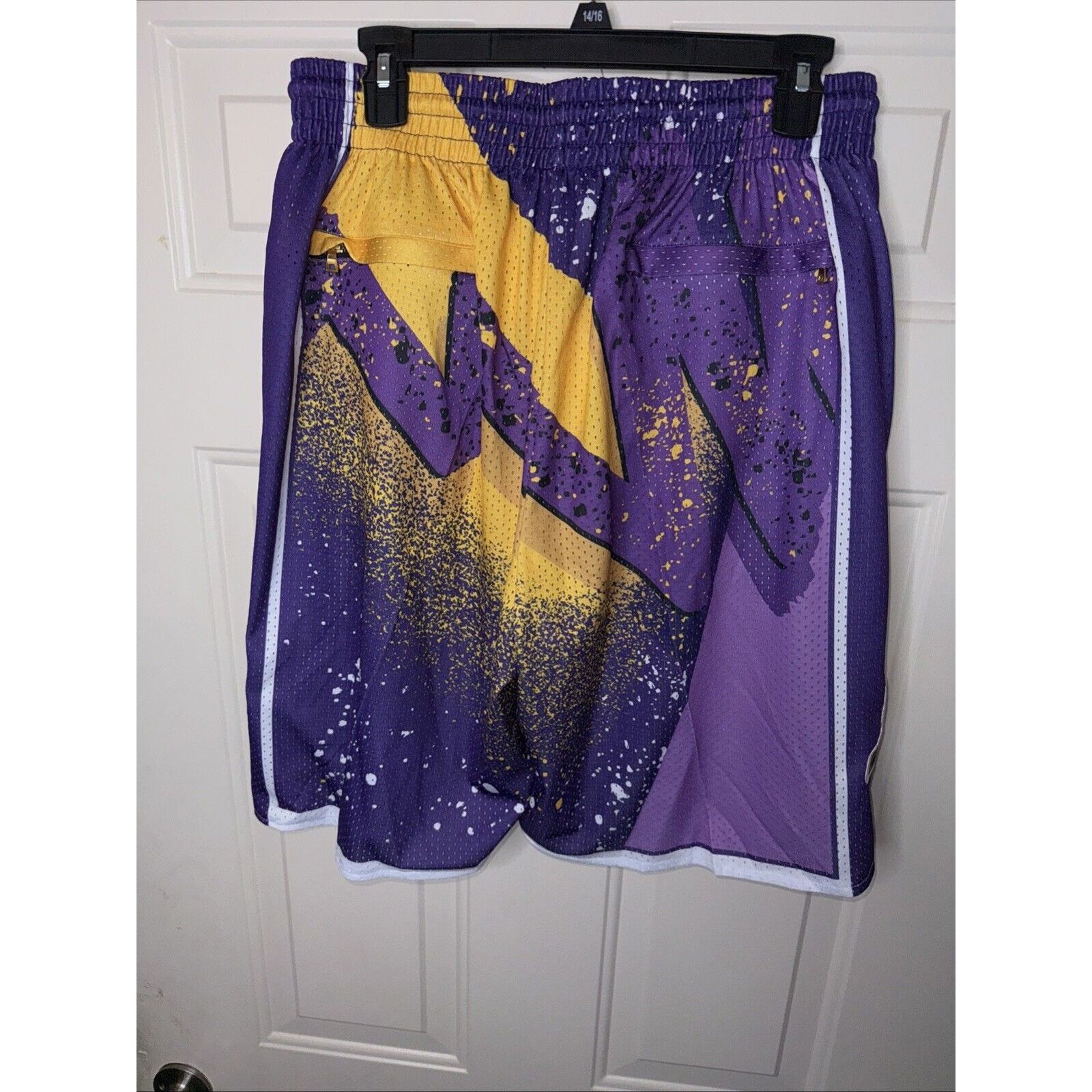 Just Don Shorts Los Angeles Lakers Men's Size 2XL Purple