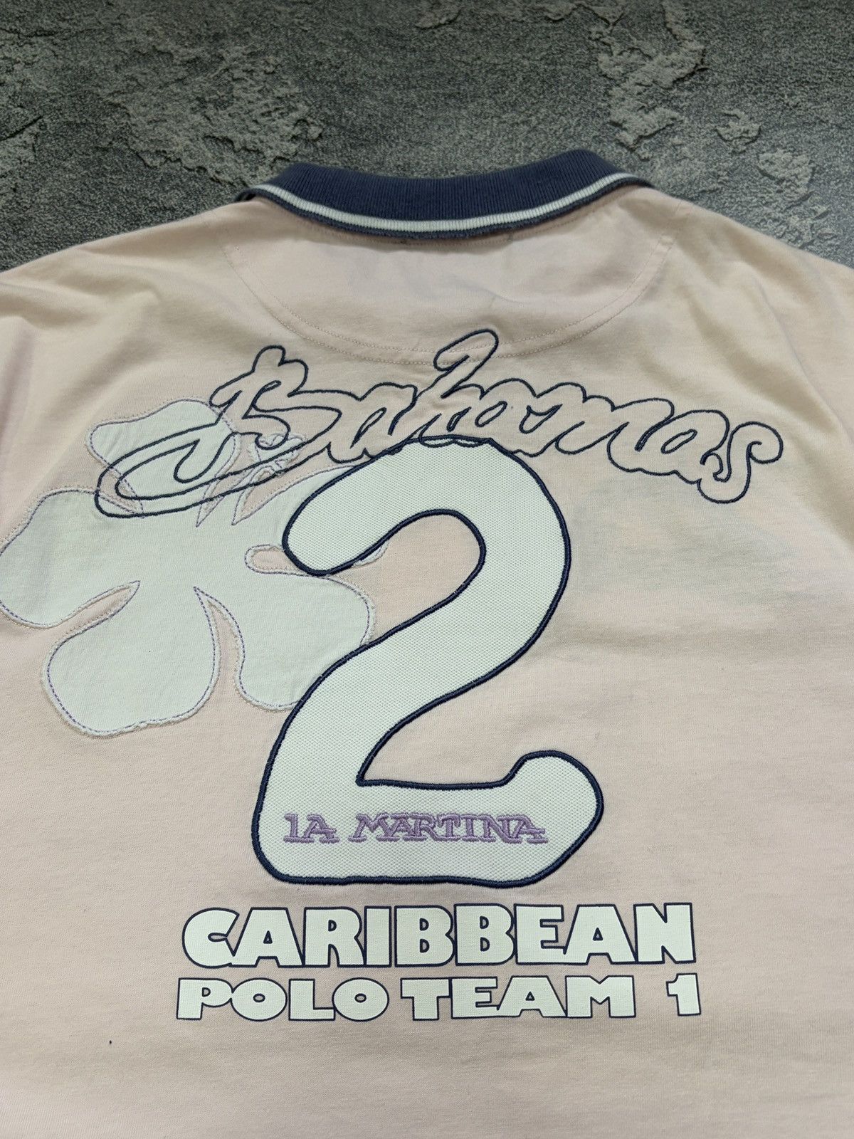 La Martina La Martina Argentina Ocean Polo Club Pink Patch Logo XXL Size US XXL / EU 58 / 5 - 11 Thumbnail