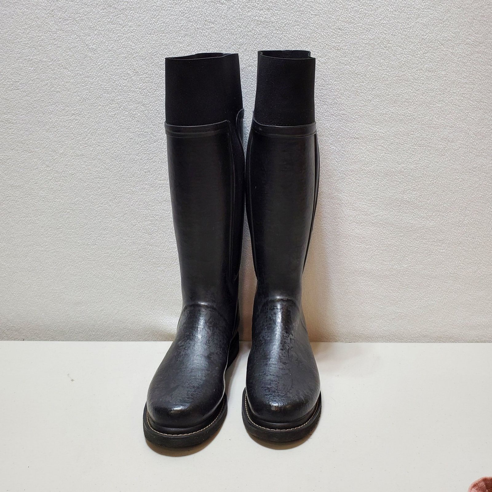 Ilse Jacobsen Isle Jacobsen Hornbach Rain Boots Womens 40/9.5 Black Tall Size US 9.5 / IT 39.5 - 3 Thumbnail