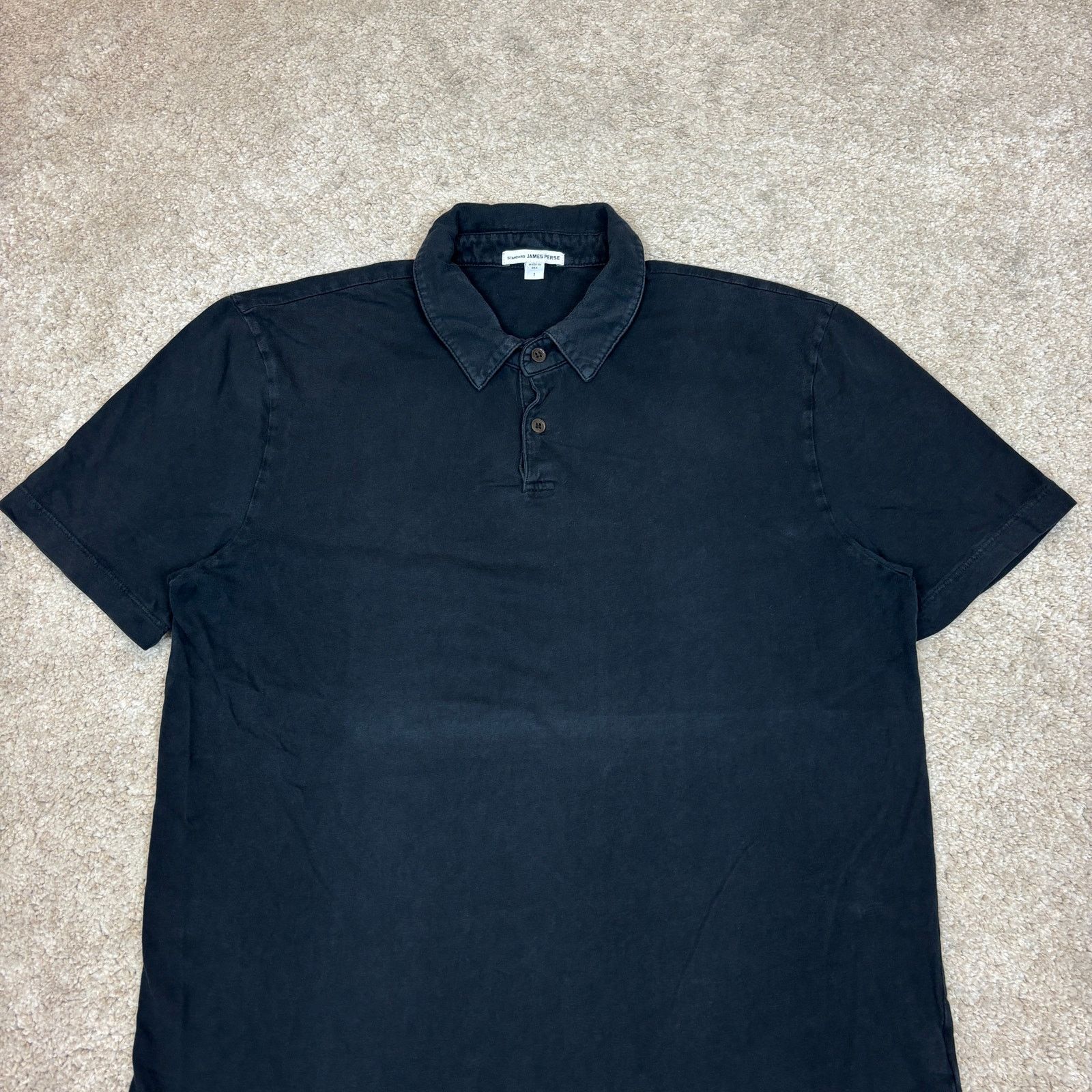 James Perse Standard James Perse Supima Polo Shirt Men's Small Size US S / EU 44-46 / 1 - 2 Thumbnail