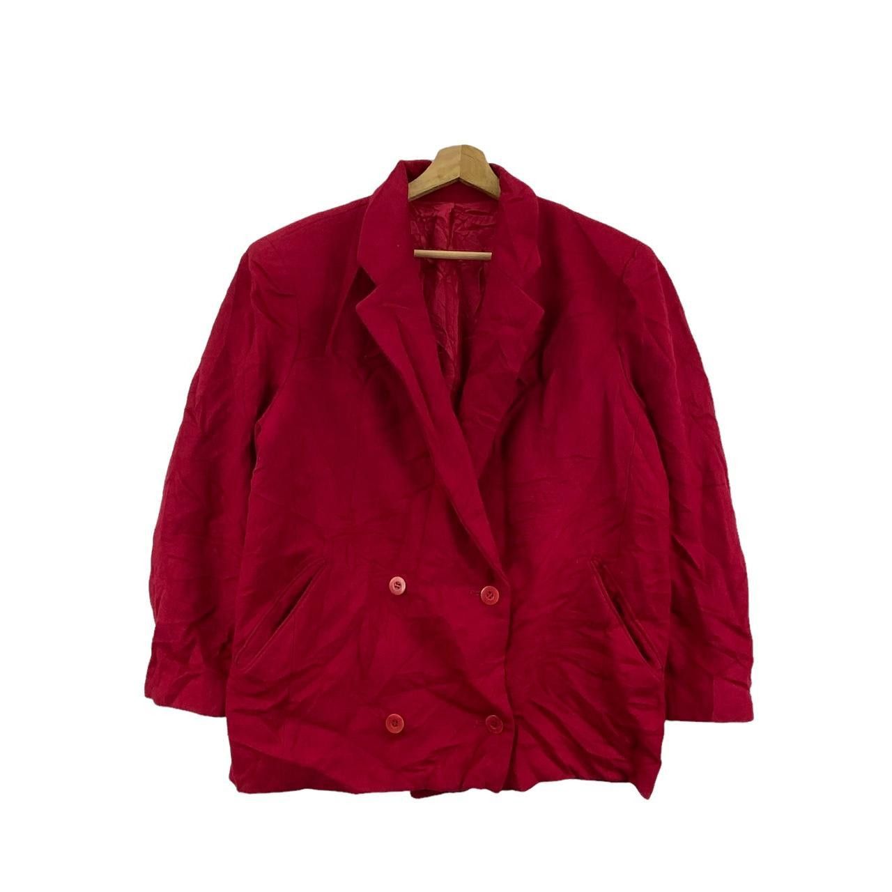 Vintage Vtg LANEROSSI SCHIO Made In ITALY Double Breasted Blazer Size XL / US 12-14 / IT 48-50 - 1 Thumbnail