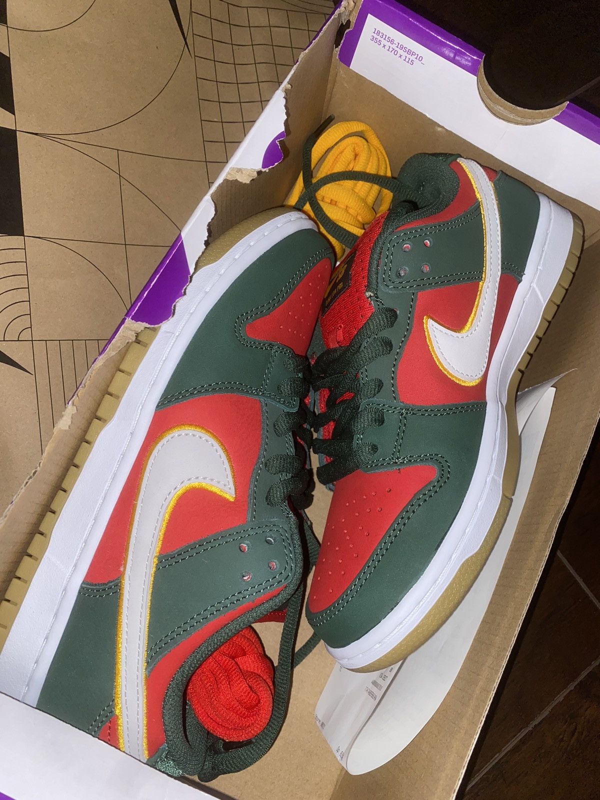 Nike Seattle Supersonic Nike SB Size US 6.5 / EU 39-40 - 2 Thumbnail