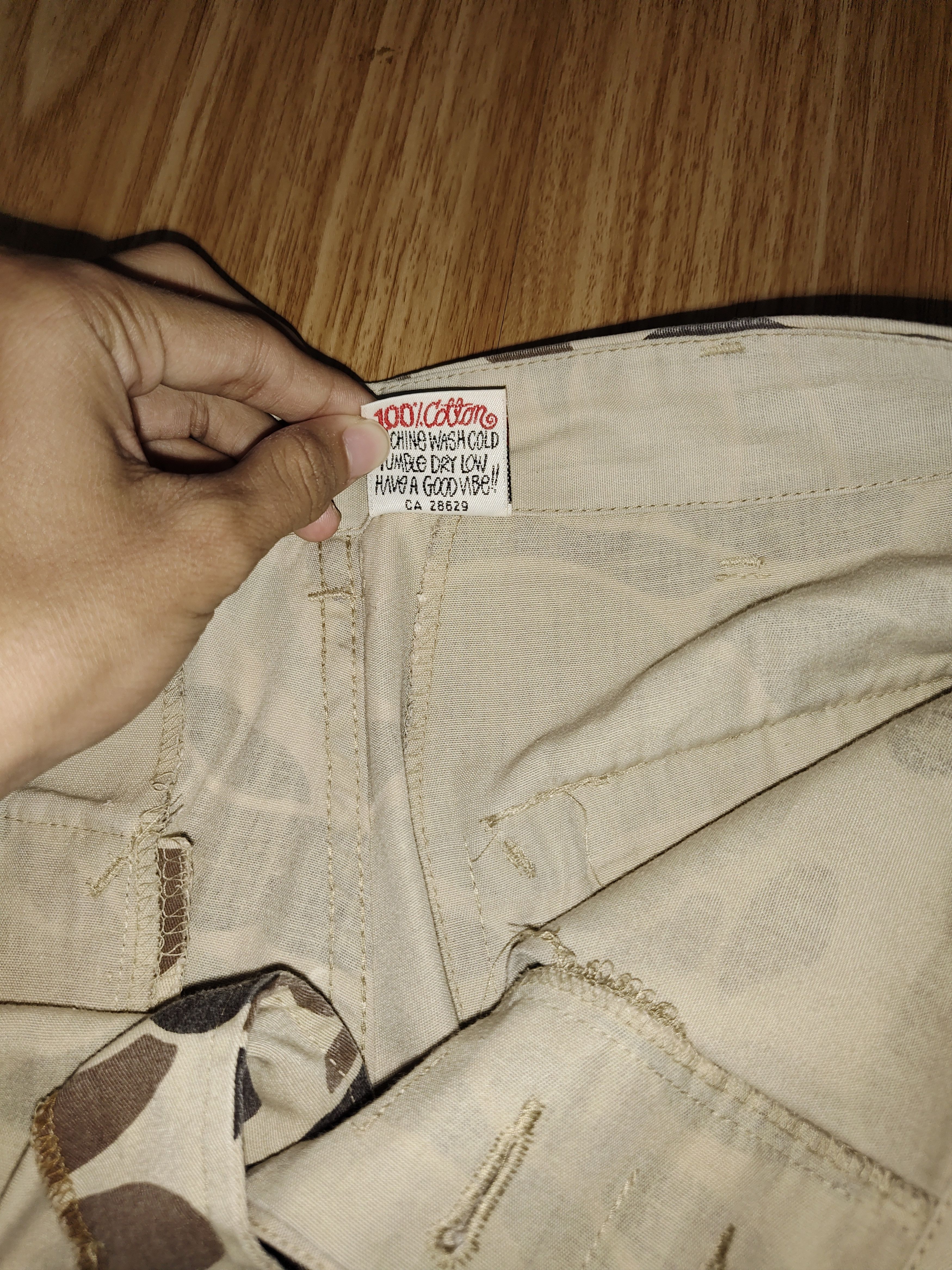 Stussy Vintage mid 90's stussy cargo pants camo Size US 34 / EU 50 - 7 Thumbnail