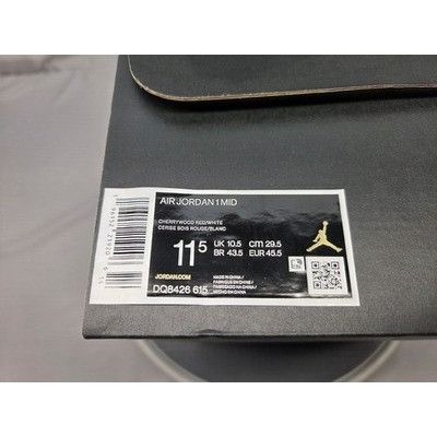 Jordan Brand Nike Air Jordan 1 Mid DQ8426-615 Cherrywood new Size US 11.5 / EU 44-45 - 14 Thumbnail