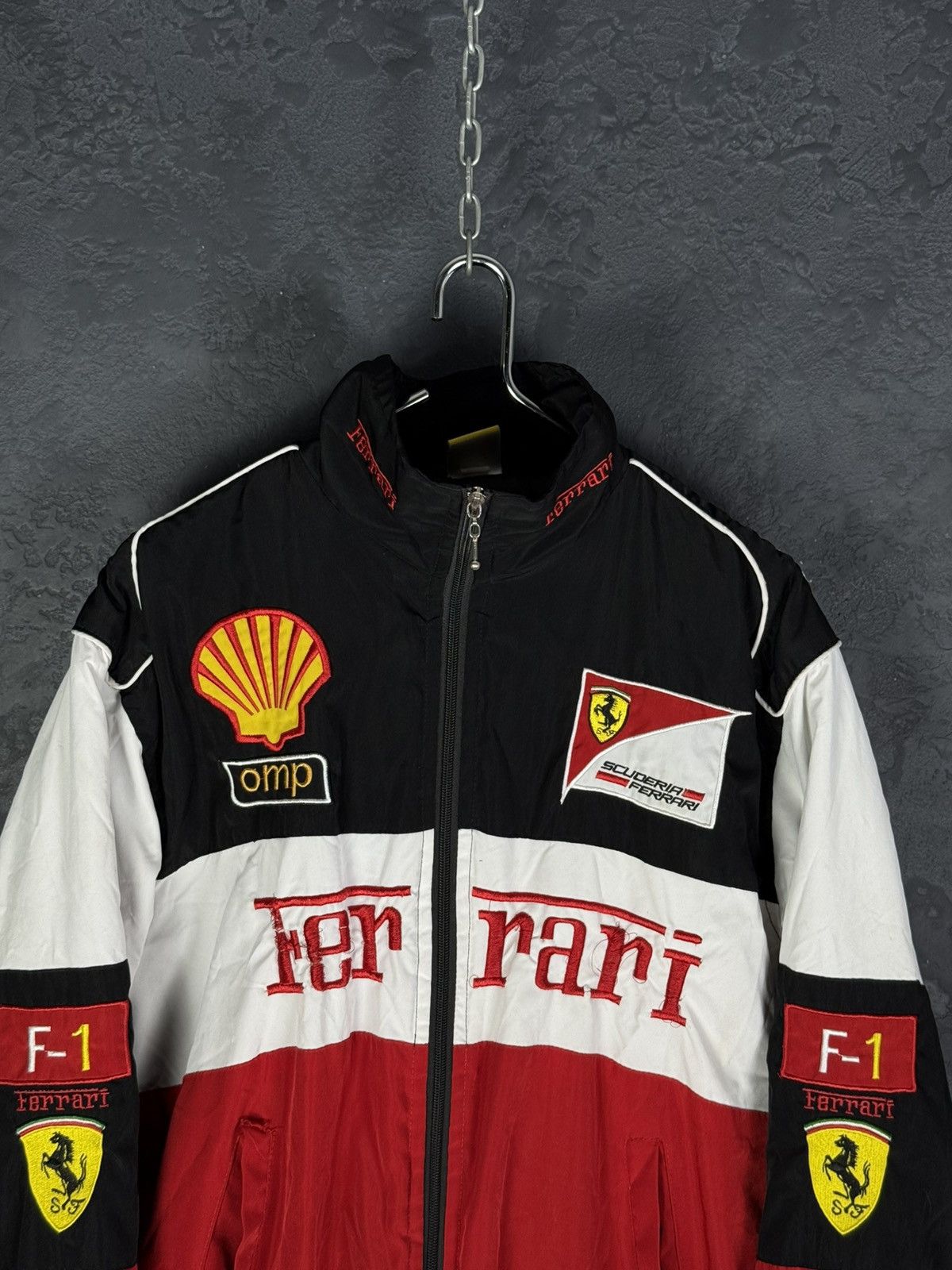 Vintage Vintage Ferrari Racing Jacket F1 Bomber Retro Size US M / EU 48-50 / 2 - 5 Thumbnail