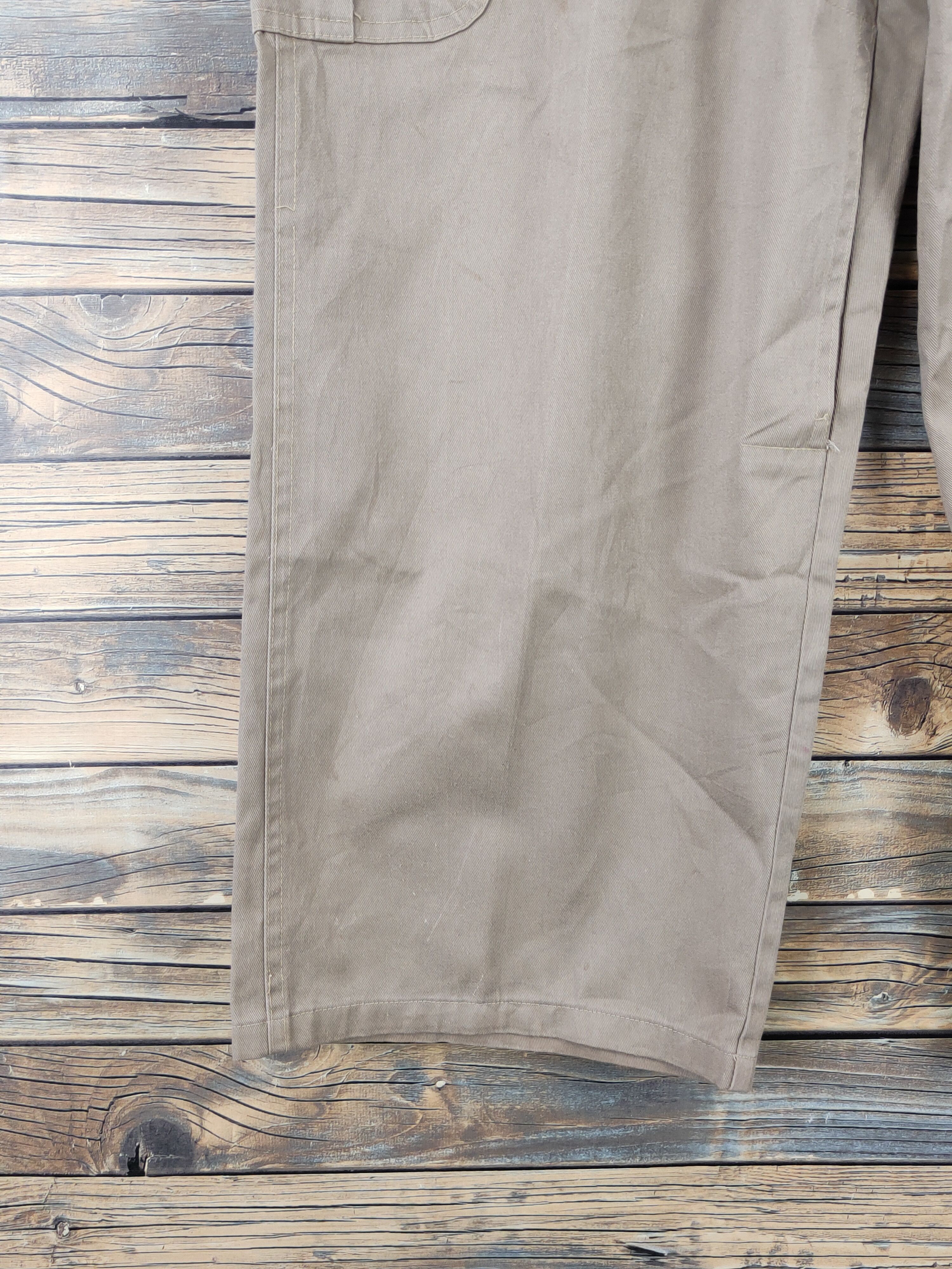 Japanese Brand Golf Master Brown Multipocket Tactical Cargo Pants #W1832 Size US 36 / EU 52 - 4 Thumbnail