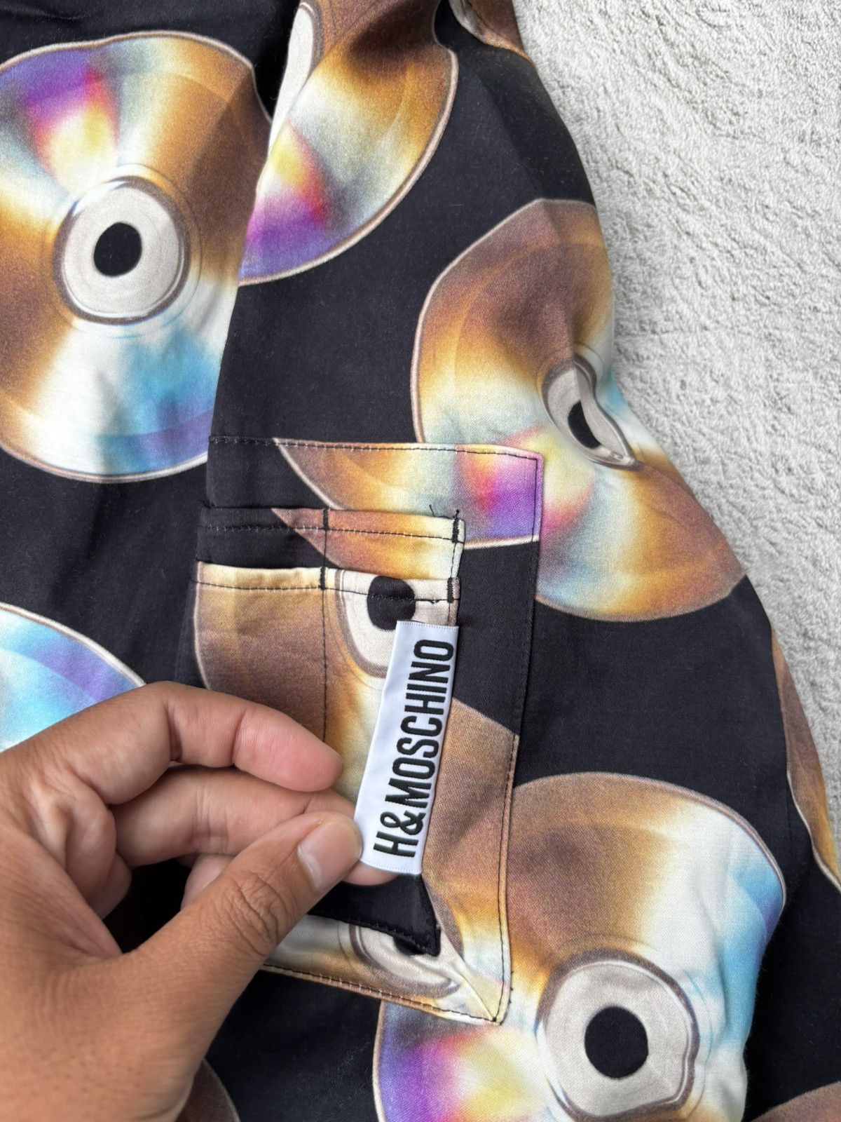 H&M × Moschino Moschino X H&m Bomber jacket cd aop Size US M / EU 48-50 / 2 - 5 Thumbnail