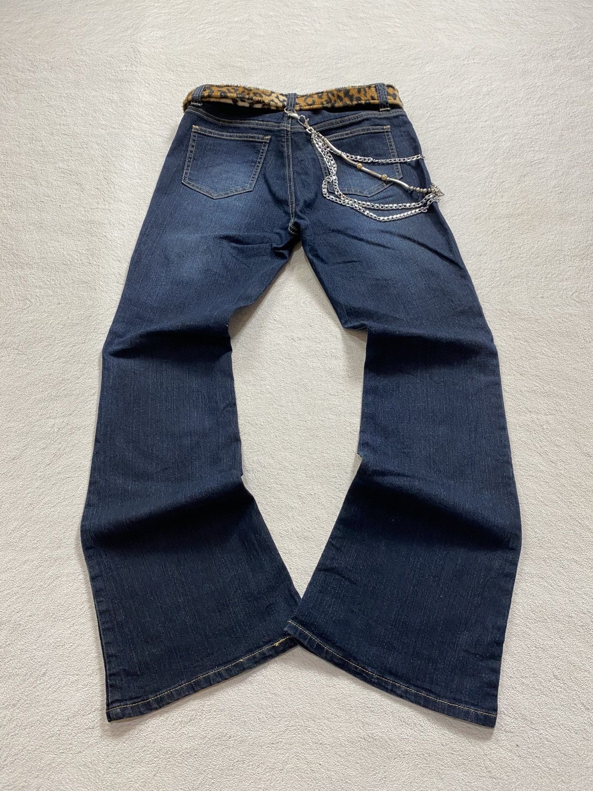 Hysteric Glamour × If Six Was Nine × Japanese Brand 2000s Lipmake flare jean Size US 28 / EU 44 - 4 Thumbnail