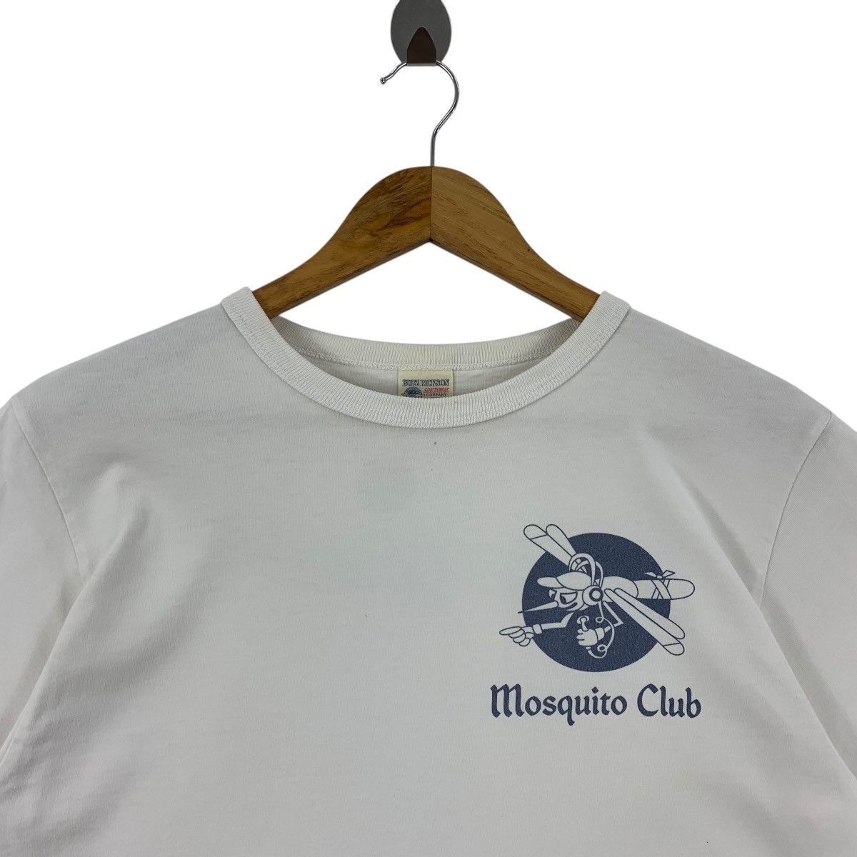 Buzz Rickson's × Vintage Vintage BUZZ RICKSON’S musquito club printed tee Size US M / EU 48-50 / 2 - 2 Thumbnail