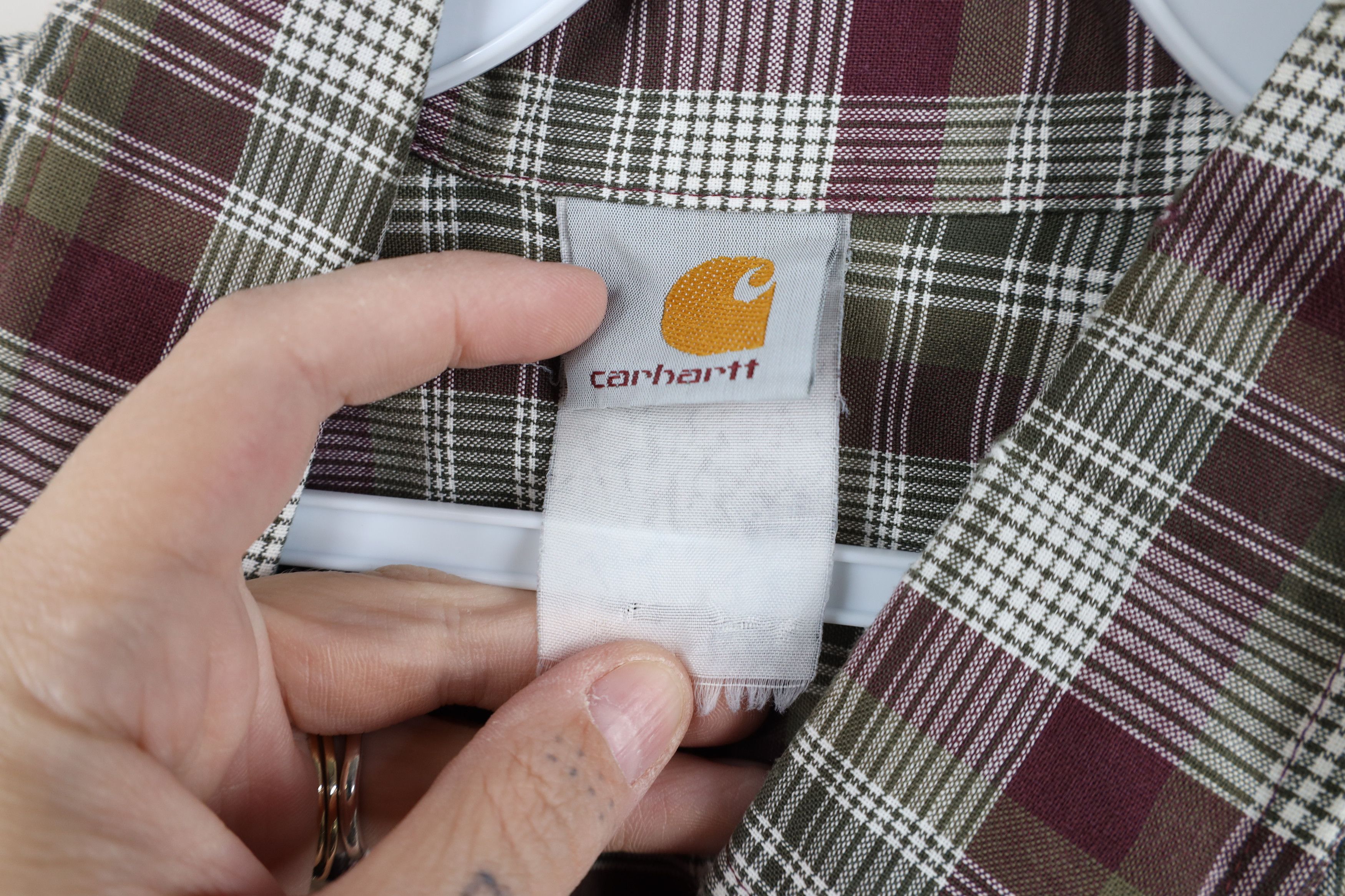 Carhartt Vintage 90s Carhartt Spell Short Sleeve Button Down Shirt Size US XXL / EU 58 / 5 - 8 Thumbnail