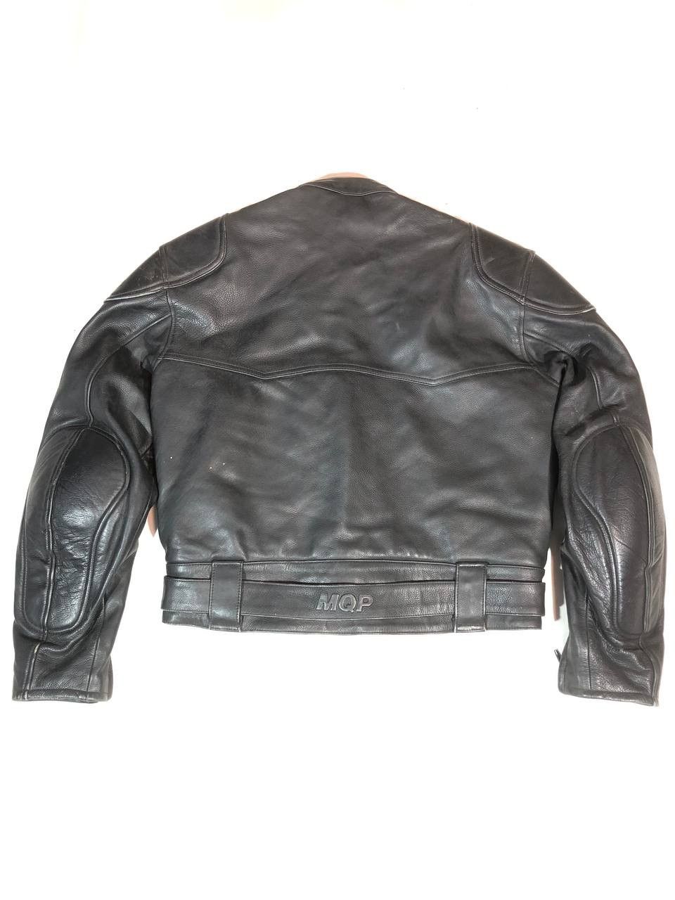 Other MQP Racing Moto Leather Jacket Vintage Black Style Size US L / EU 52-54 / 3 - 7 Thumbnail