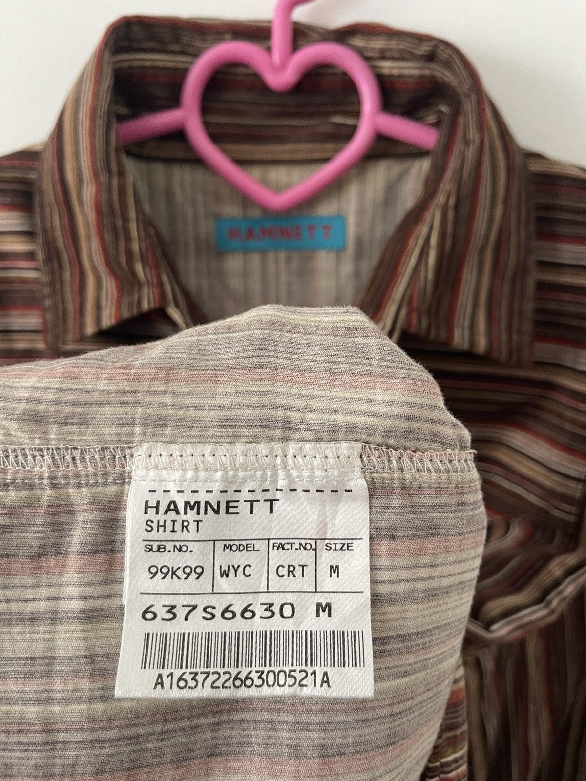 Katharine Hamnett London Rare Vintage HAMNETT Striped Western Style Button Up Size M / US 6-8 / IT 42-44 - 6 Thumbnail