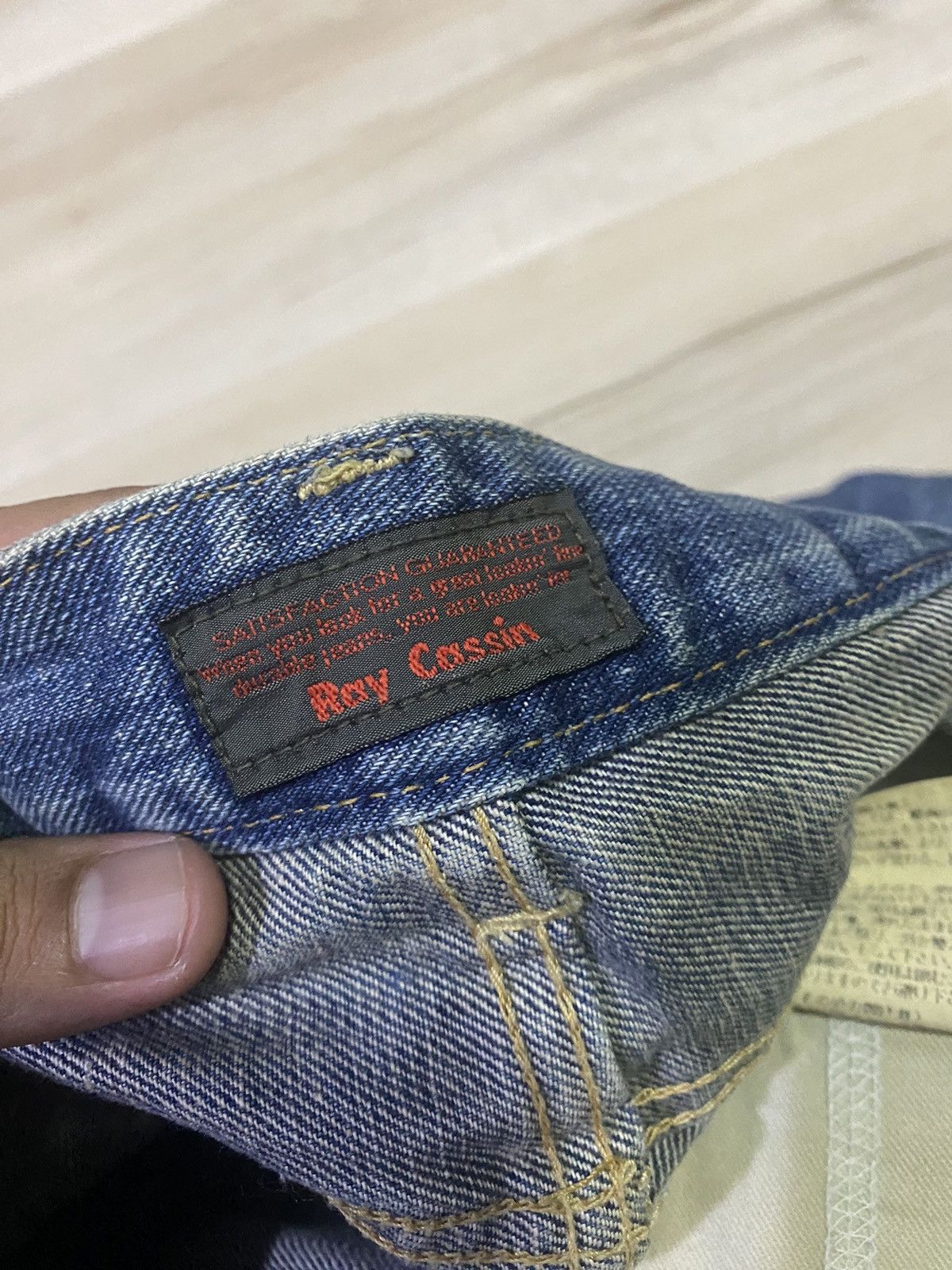 Designer × If Six Was Nine × Japanese Brand Ray Cassin Distressed denim Size US 30 / EU 46 - 4 Thumbnail