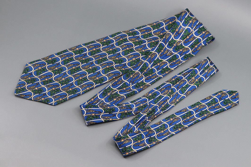 Other Giraffe Jungle Pattern Tie – 100% Silk, Made in Germany Size ONE SIZE - 7 Thumbnail