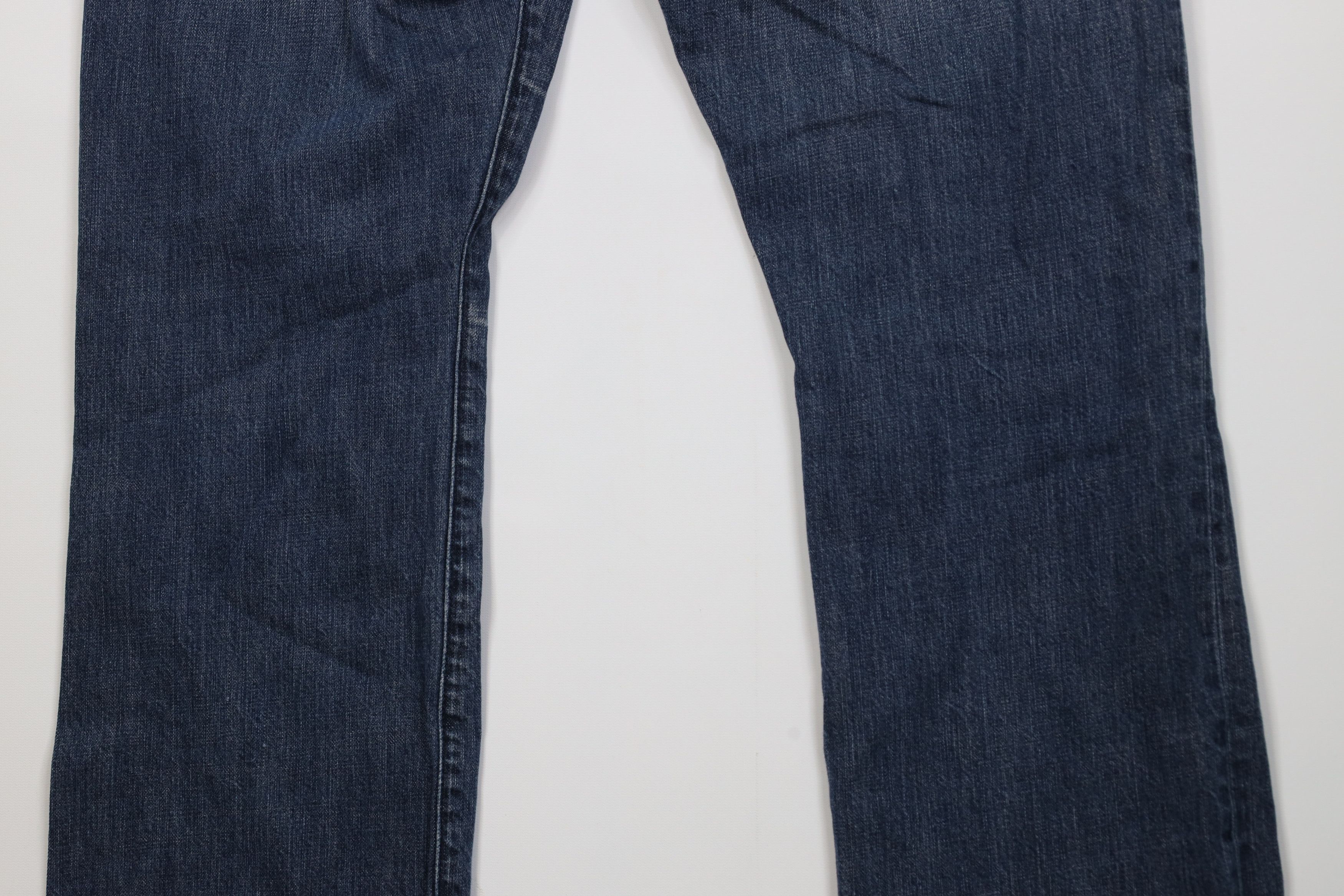 Express Vintage Y2K Express Kingston Boot Cut Wide Leg Jeans Blue Size US 34 / EU 50 - 12 Thumbnail