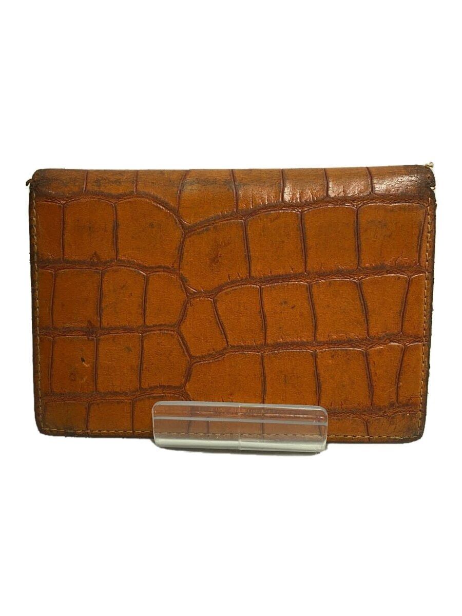 Jean Paul Gaultier Crocodile Embossed Leather Card Holder Wallet Size ONE SIZE - 2 Thumbnail