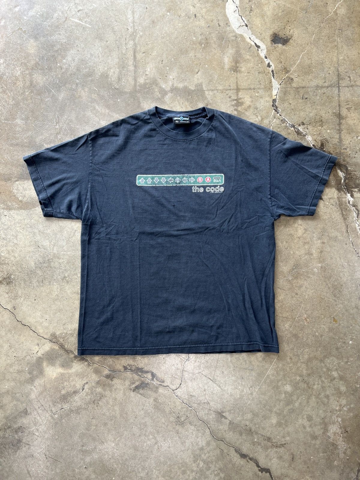 Vintage Vintage 2001 Contra NES The Code Gamer Tee XL Size US XL / EU 56 / 4 - 2 Thumbnail