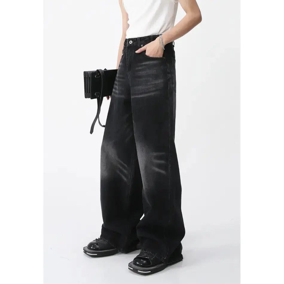 Japanese Brand Retro loose high street casual jeans Size US 32 / EU 48 - 1 Thumbnail