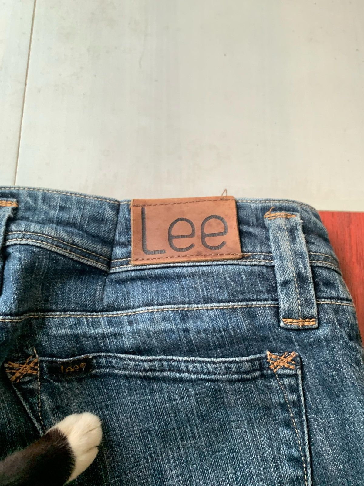 Lee Lee Riders Japan slim straight blue denim Size US 32 / EU 48 - 1 Thumbnail