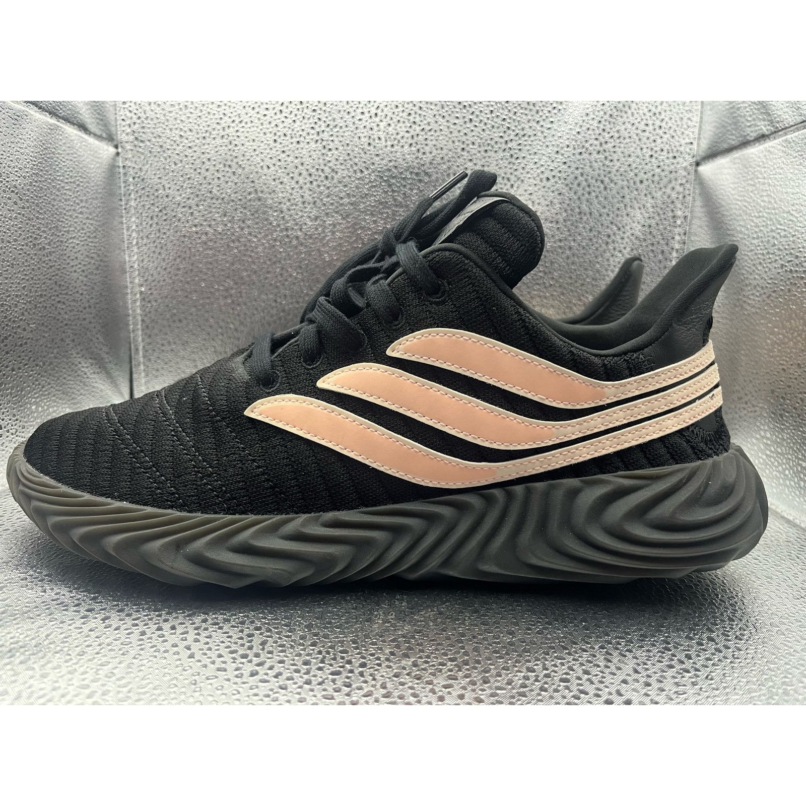 Adidas Adidas Sobakov Core Black and Chalk Coral Mens Shoes Size 10 Size US 10 / EU 43 - 2 Thumbnail