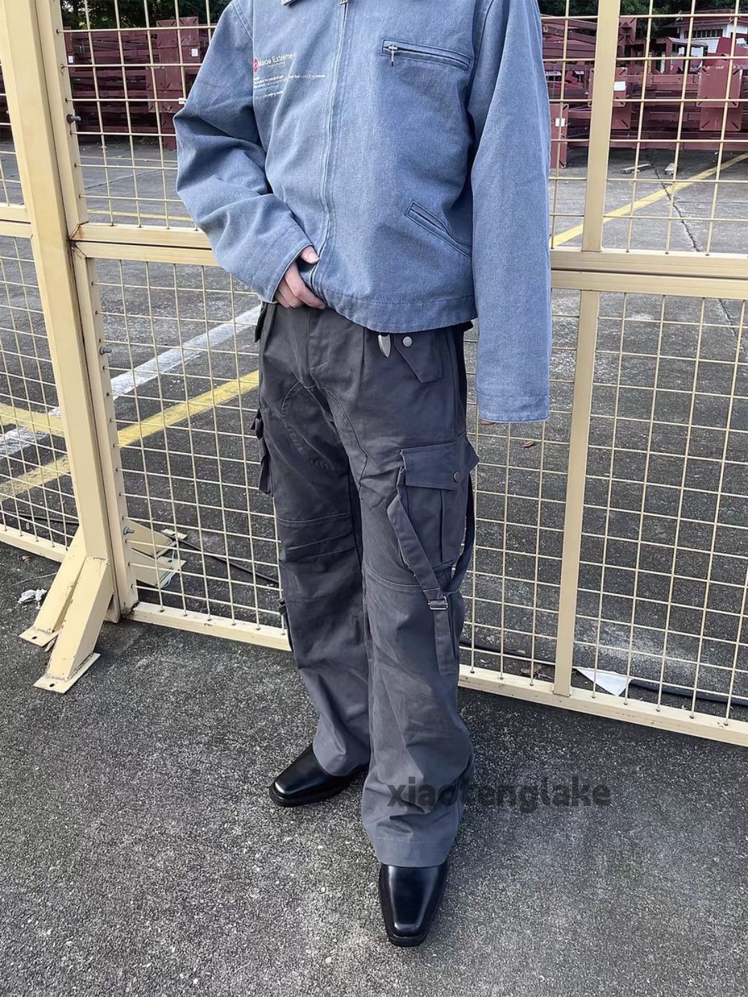 Designer × Japanese Brand × Vintage utility military outdoor loose bootcut flared cargo pants Size US 34 / EU 50 - 4 Thumbnail