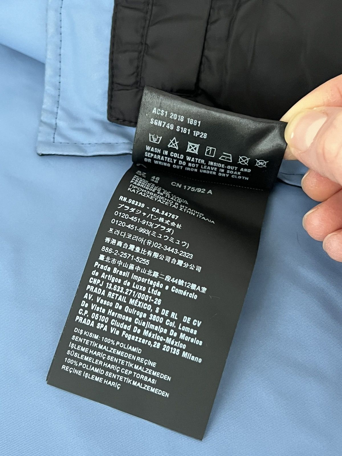 Prada Prada Nylon Gabardine Coat Size US S / EU 44-46 / 1 - 10 Thumbnail