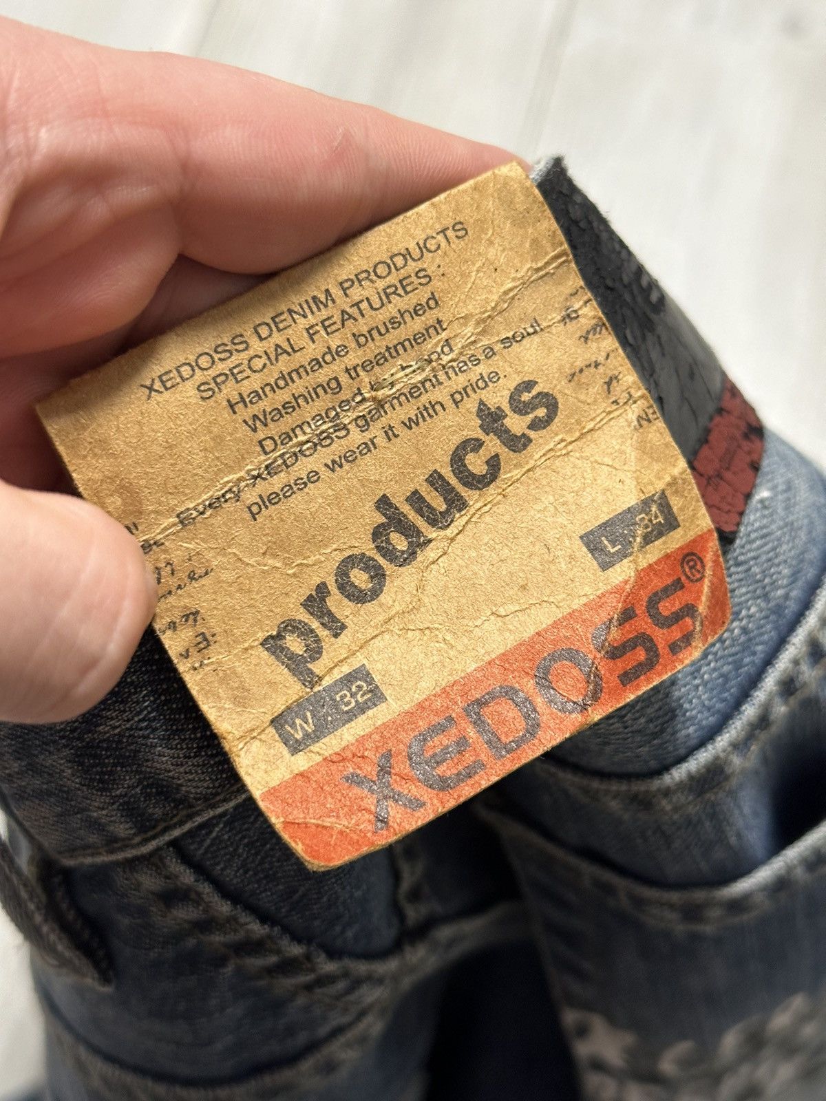 Other NEW VINTAGE XEDOSS JEANS RAPPER Y2K JEANS DENIM Size US 32 / EU 48 - 3 Thumbnail