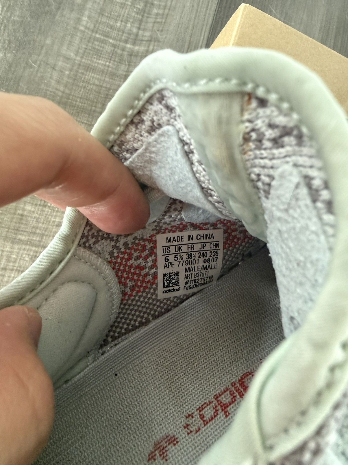 Adidas Yeezy Boost 350 Blue Tint Size 6 Size US 6 / IT 36 - 6 Thumbnail