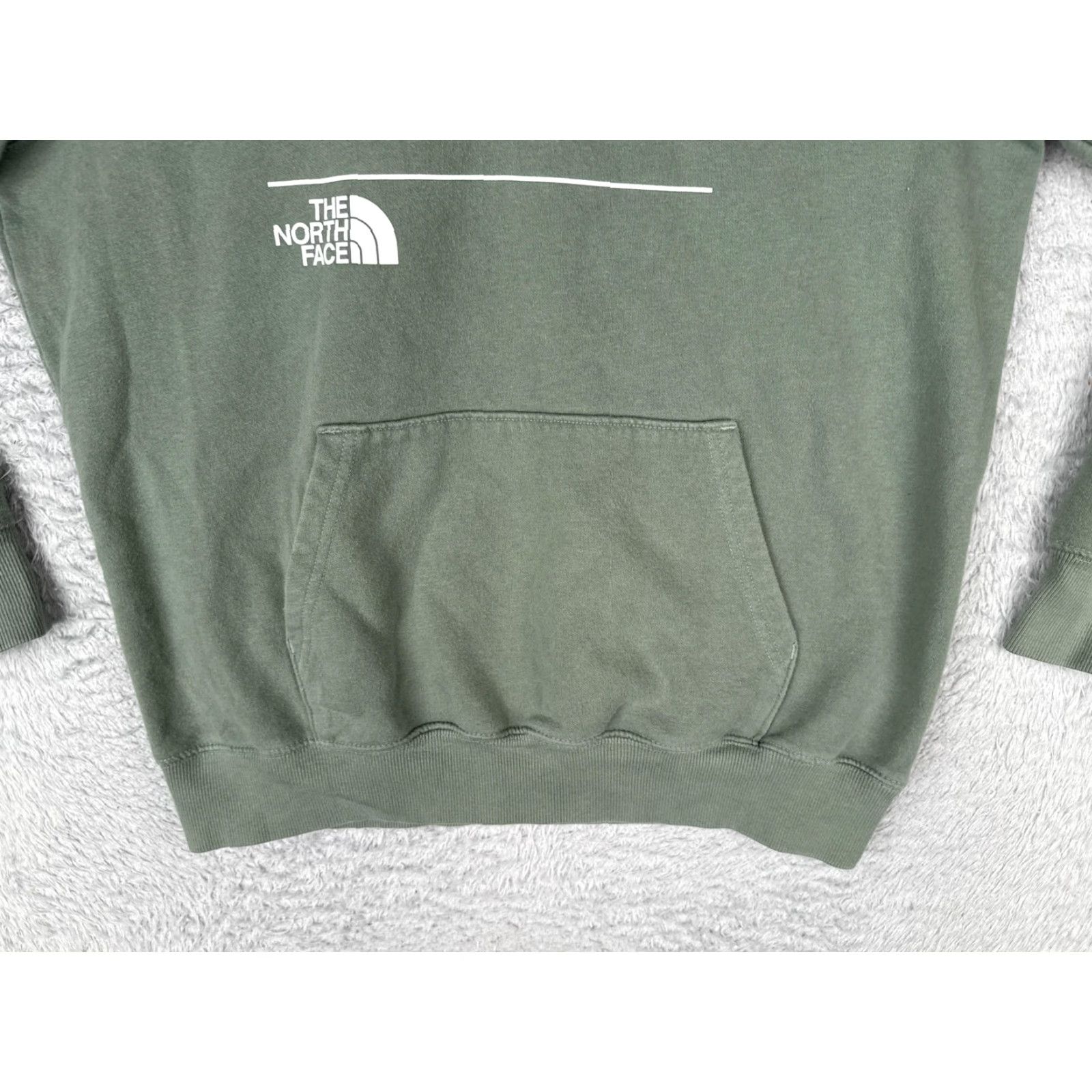 The North Face The North Face Hoodie Mens Medium Green Bear Graphic Pullover Sweatshirt Jersey Size US M / EU 48-50 / 2 - 5 Thumbnail