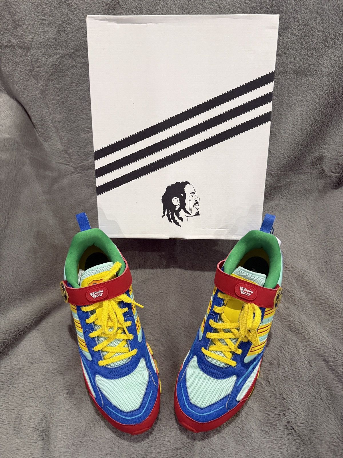 Adidas adidas Microbounce Kerwin Frost Multi-Color 13M OG ALL Size US 13 / EU 46 - 9 Thumbnail
