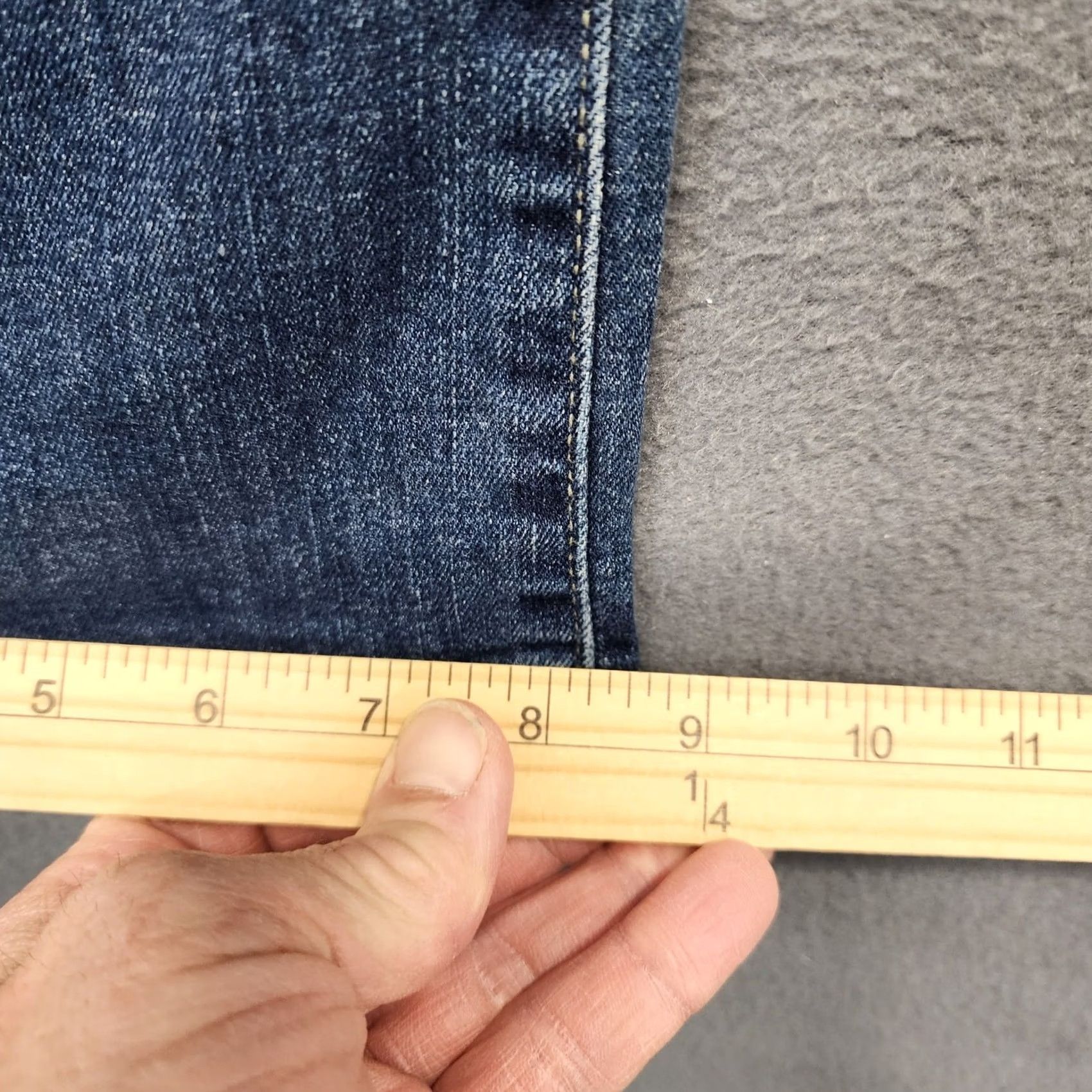 Levi's Levi's Signature Jeans Womens Boots Blue Mid Rise 28x30 28in Inseam 5-Pocket Stretch Denim Jeans Mens Girls Size 28" / US 6 / IT 42 - 6 Thumbnail