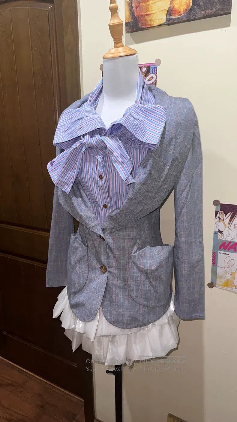 Vivienne Westwood Vivienne Westwood Blue tailored waistcoat Size XS / US 0-2 / IT 36-38 - 3 Thumbnail
