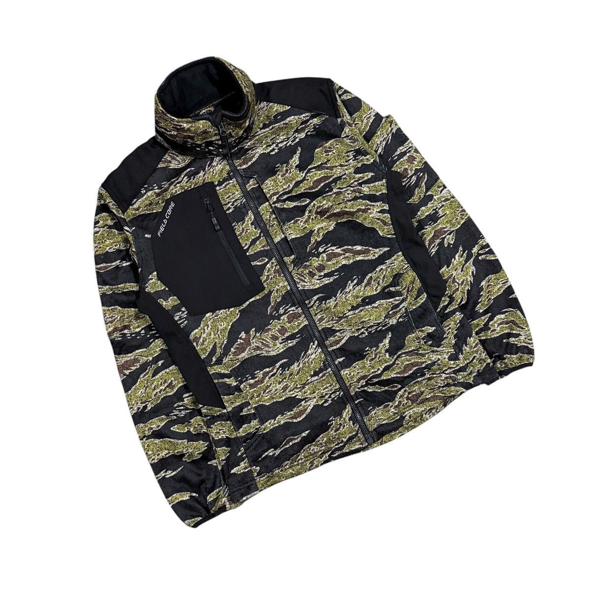 If Six Was Nine Field Core Tiger Stripes Cordura Sweater Zipper Jacket Size US L / EU 52-54 / 3 - 6 Thumbnail